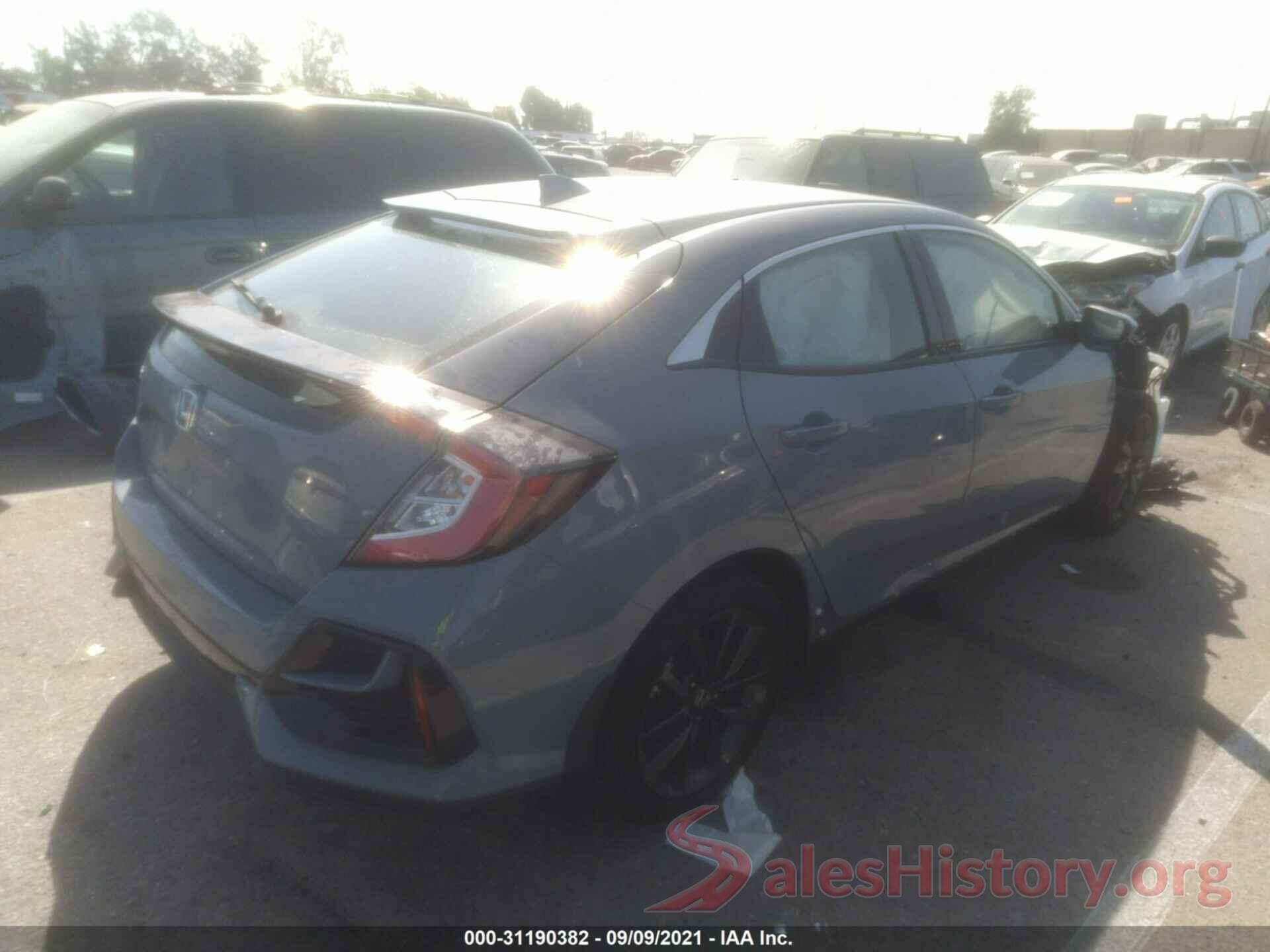 SHHFK7H68MU404966 2021 HONDA CIVIC HATCHBACK