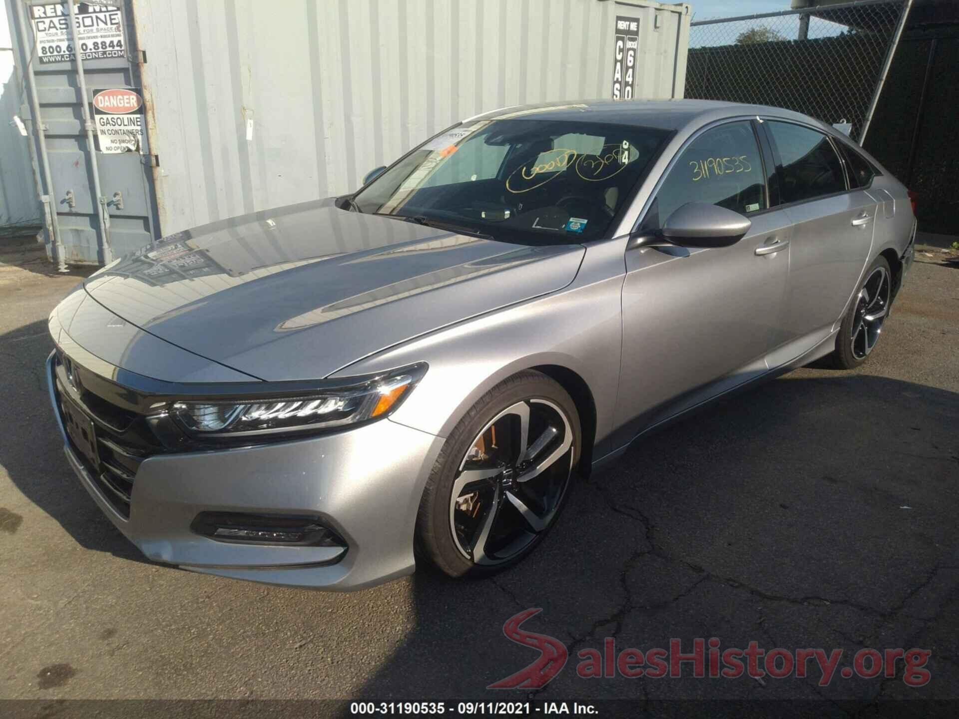 1HGCV1F33KA118273 2019 HONDA ACCORD SEDAN