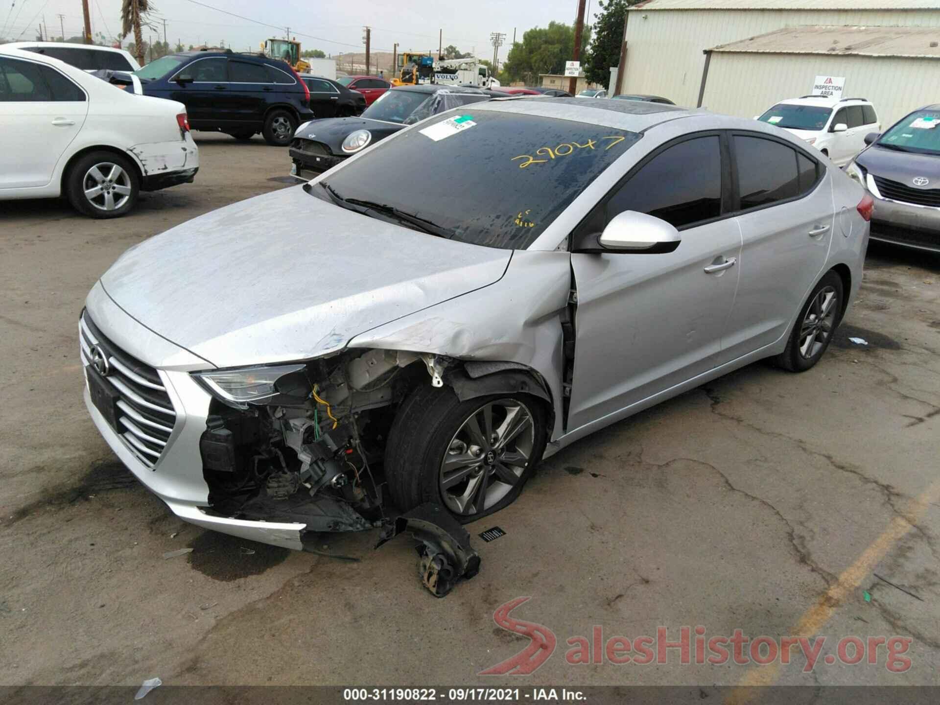 5NPD84LF7JH312015 2018 HYUNDAI ELANTRA