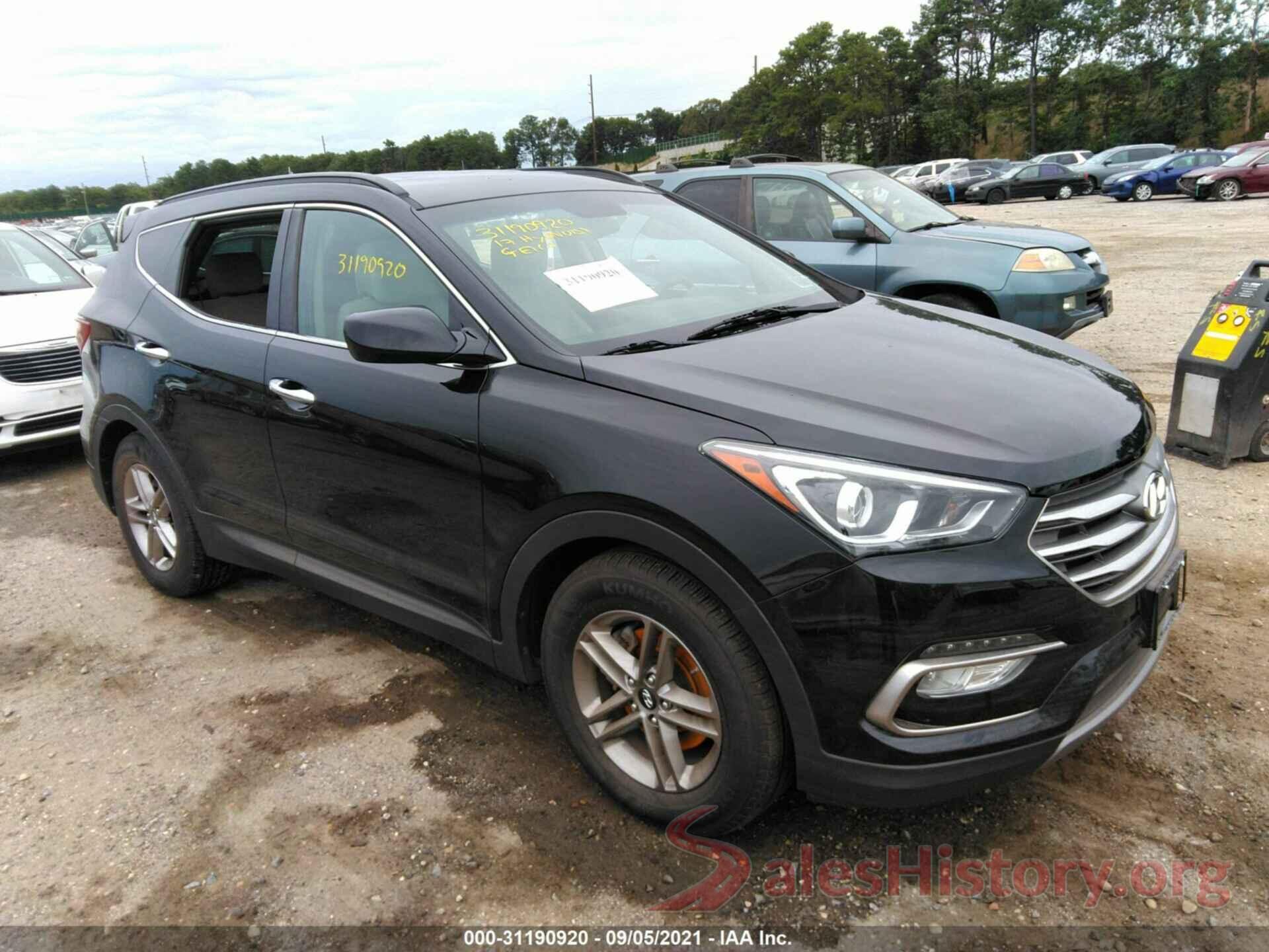 5NMZUDLB9HH006150 2017 HYUNDAI SANTA FE SPORT