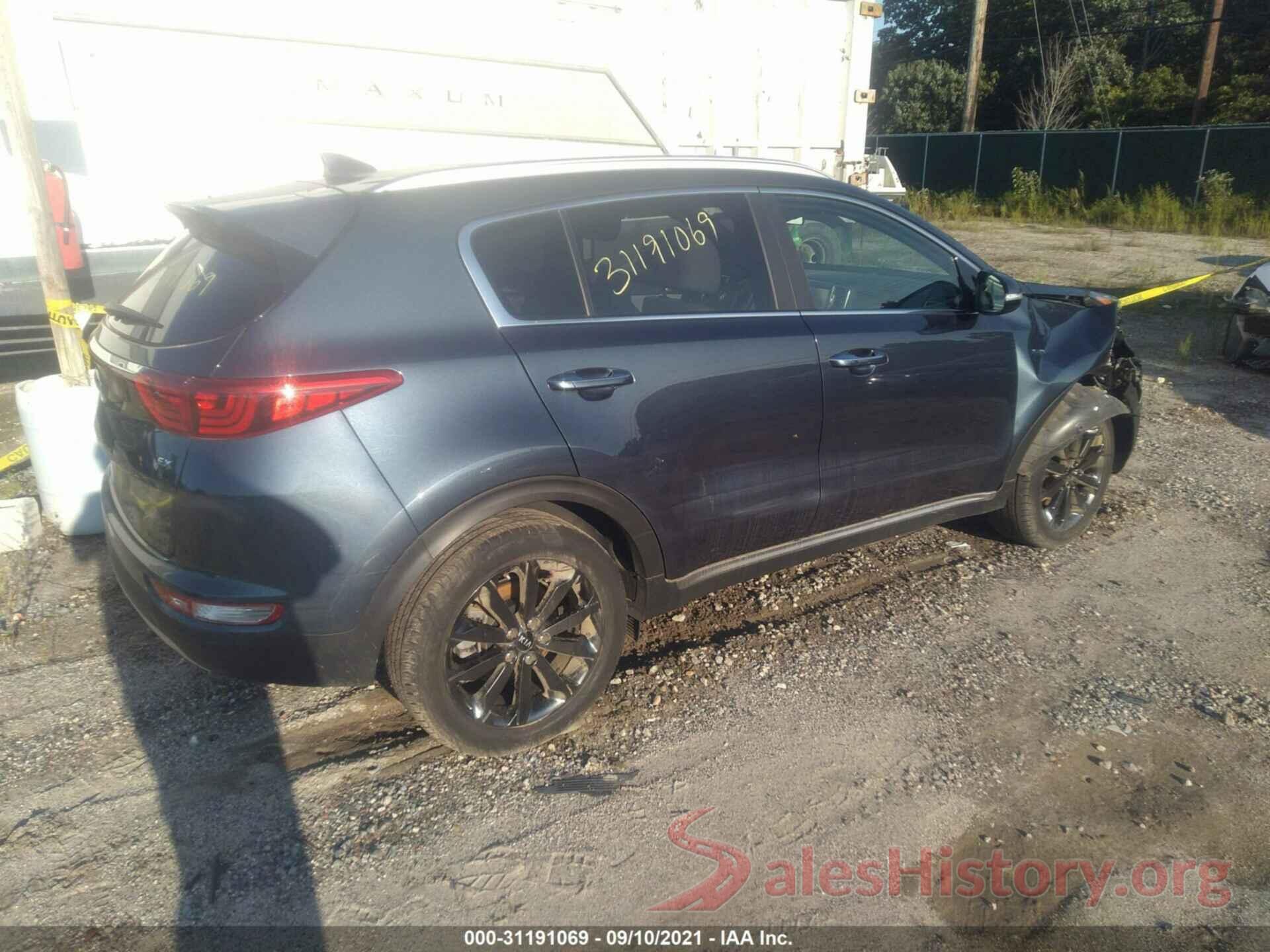 KNDPNCAC7K7606061 2019 KIA SPORTAGE