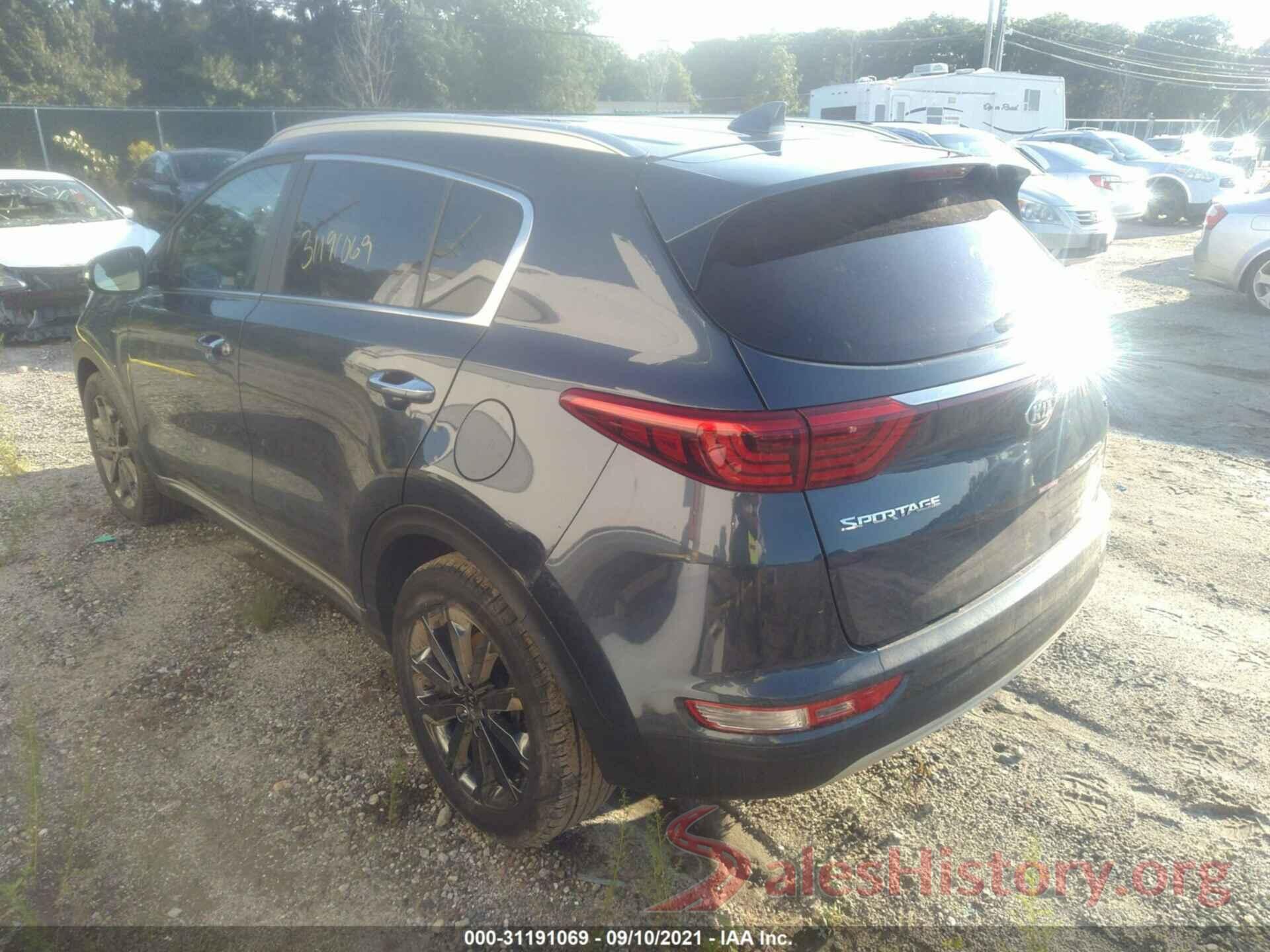 KNDPNCAC7K7606061 2019 KIA SPORTAGE