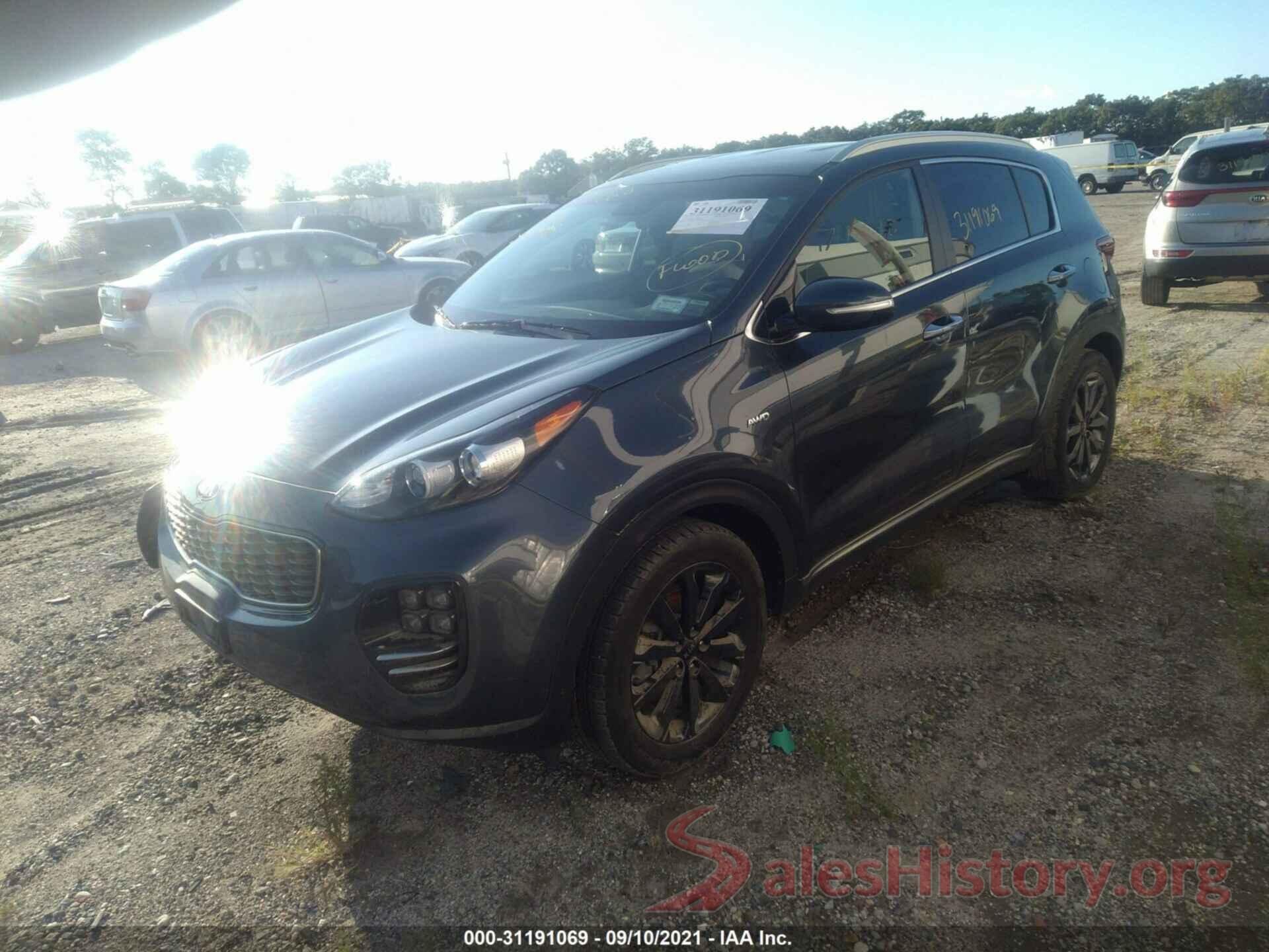 KNDPNCAC7K7606061 2019 KIA SPORTAGE