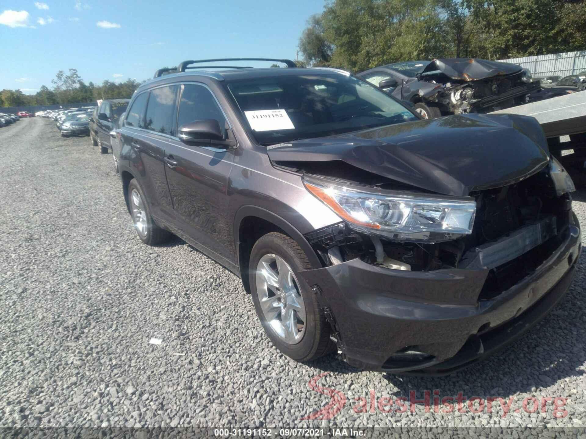 5TDDKRFH2FS146208 2015 TOYOTA HIGHLANDER