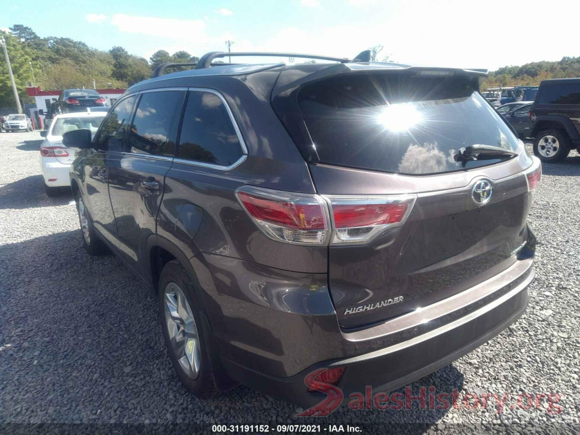 5TDDKRFH2FS146208 2015 TOYOTA HIGHLANDER