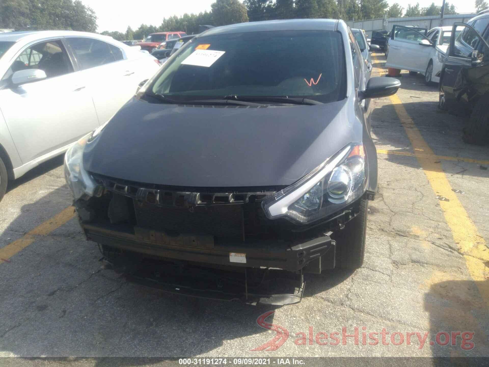 KNAFX4A63G5589958 2016 KIA FORTE