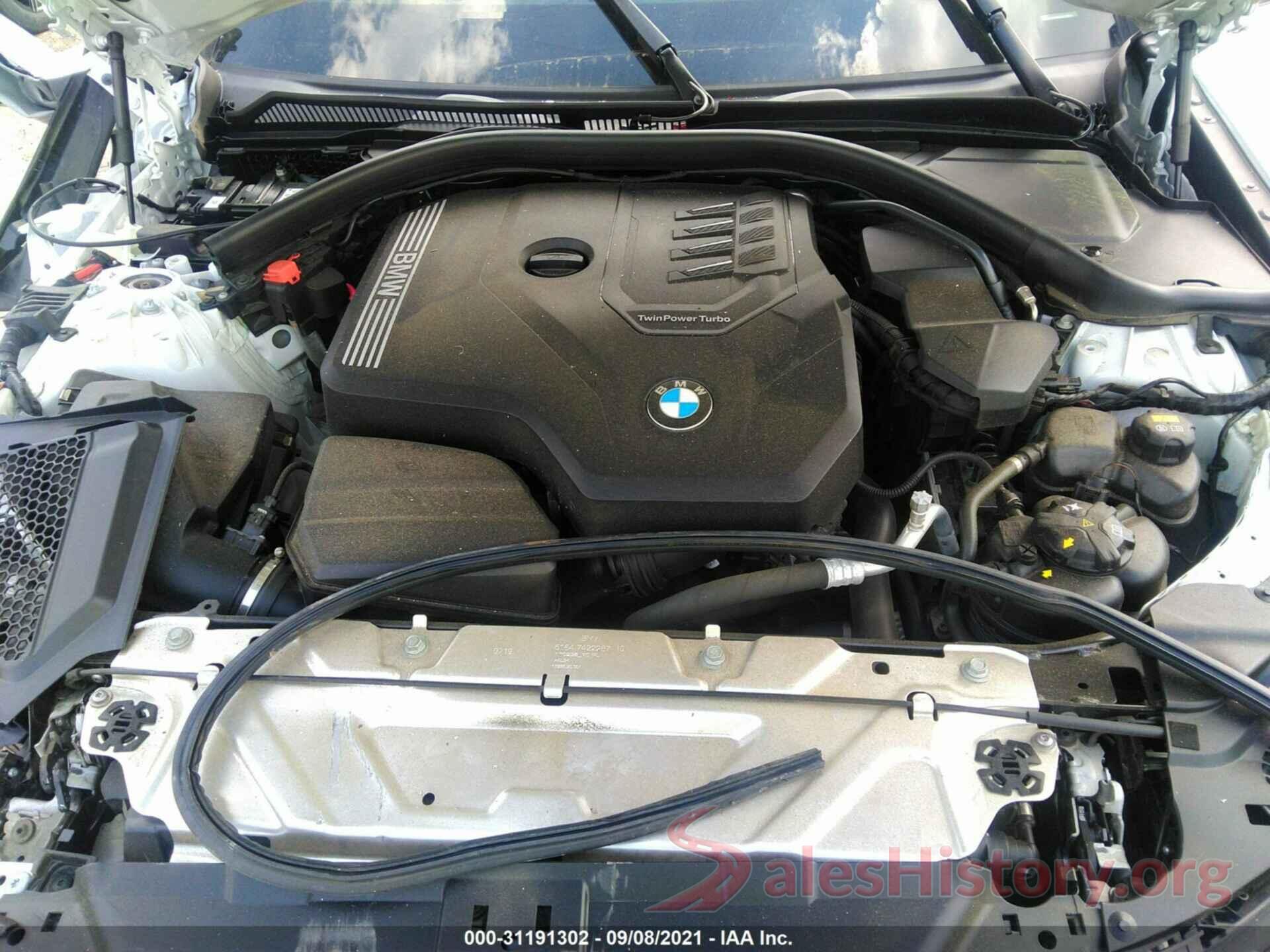 WBA5R1C56KAK07091 2019 BMW 3 SERIES