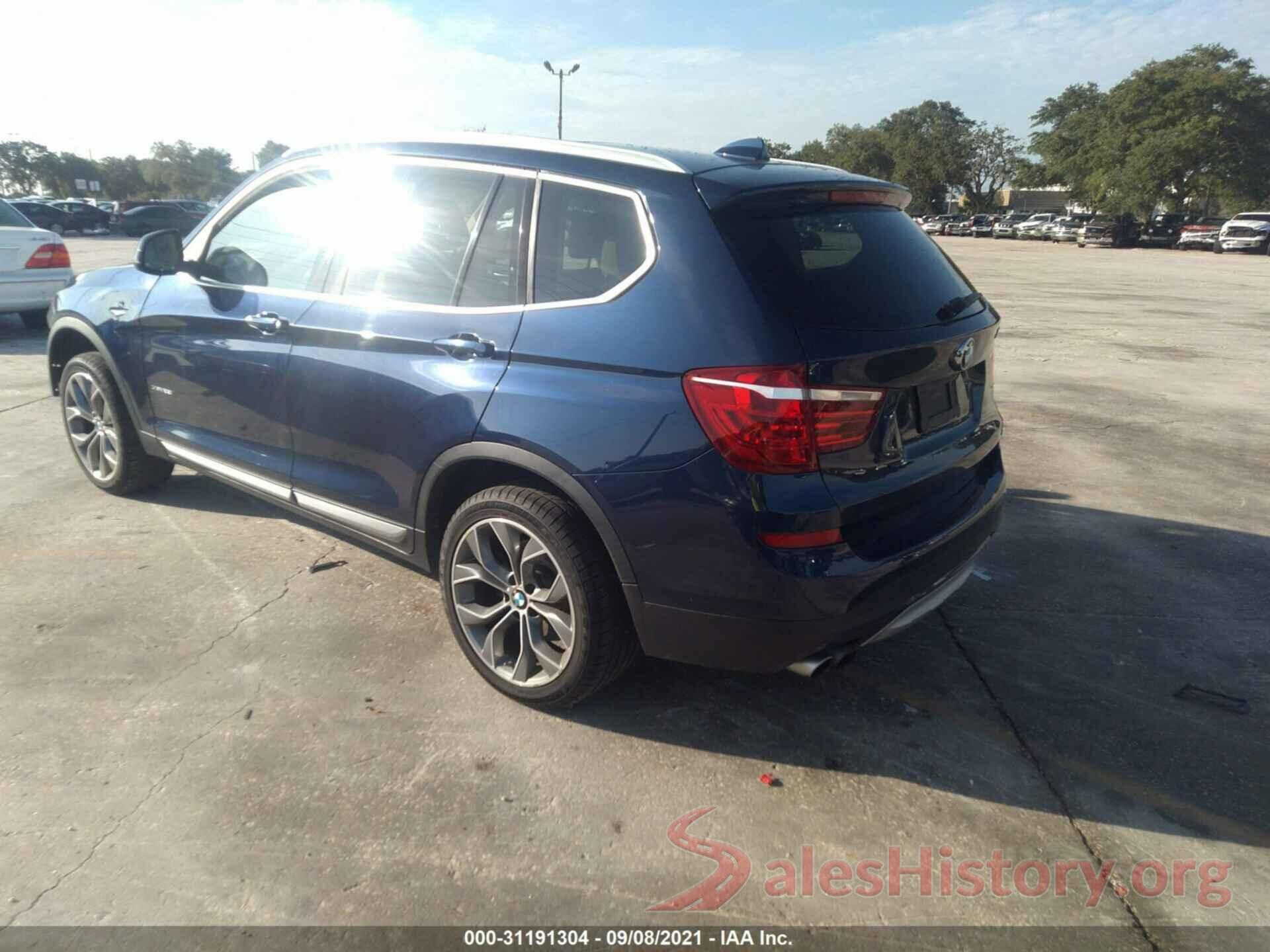 5UXWX9C51G0D76610 2016 BMW X3