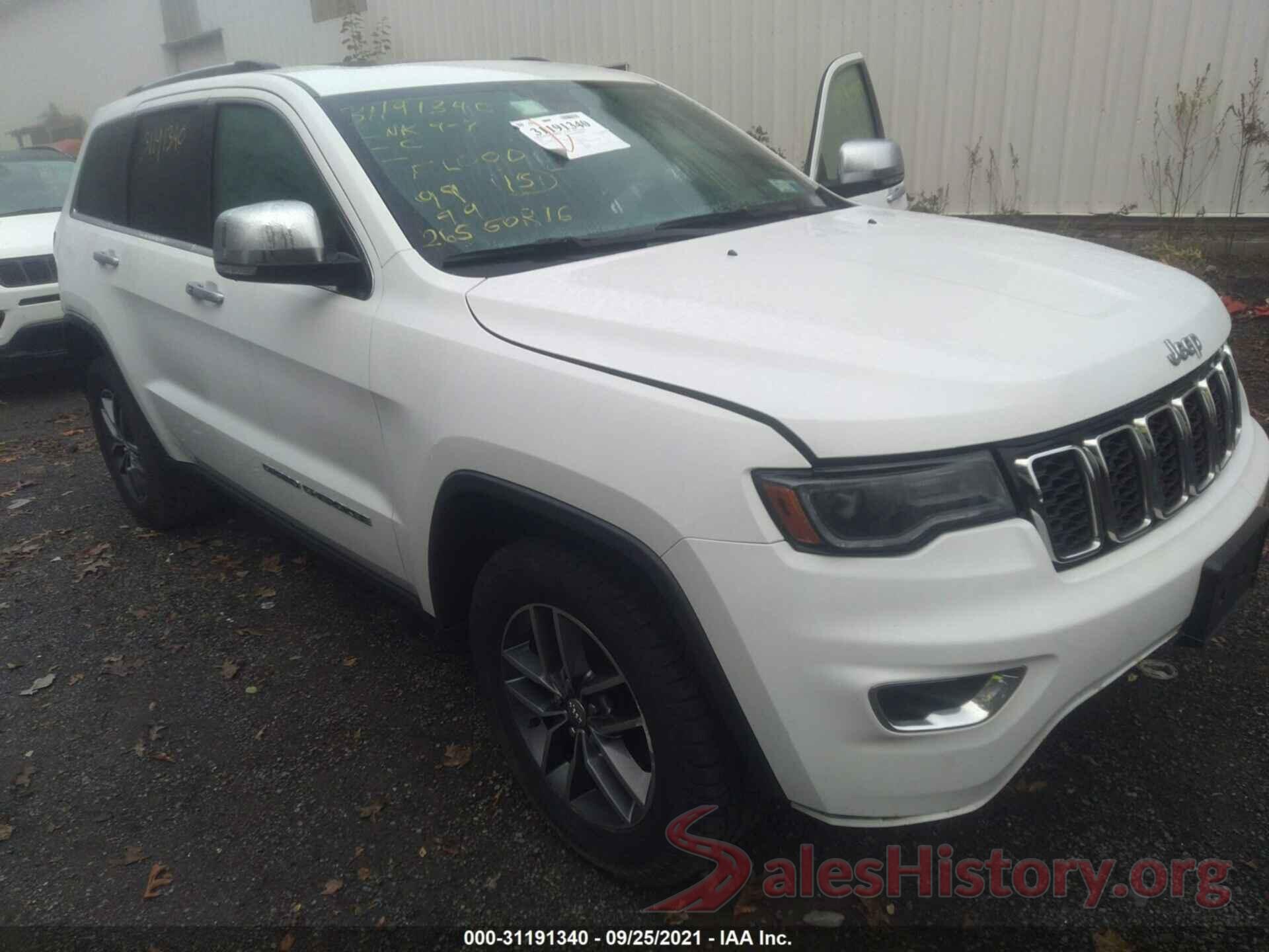 1C4RJFBG1HC802374 2017 JEEP GRAND CHEROKEE