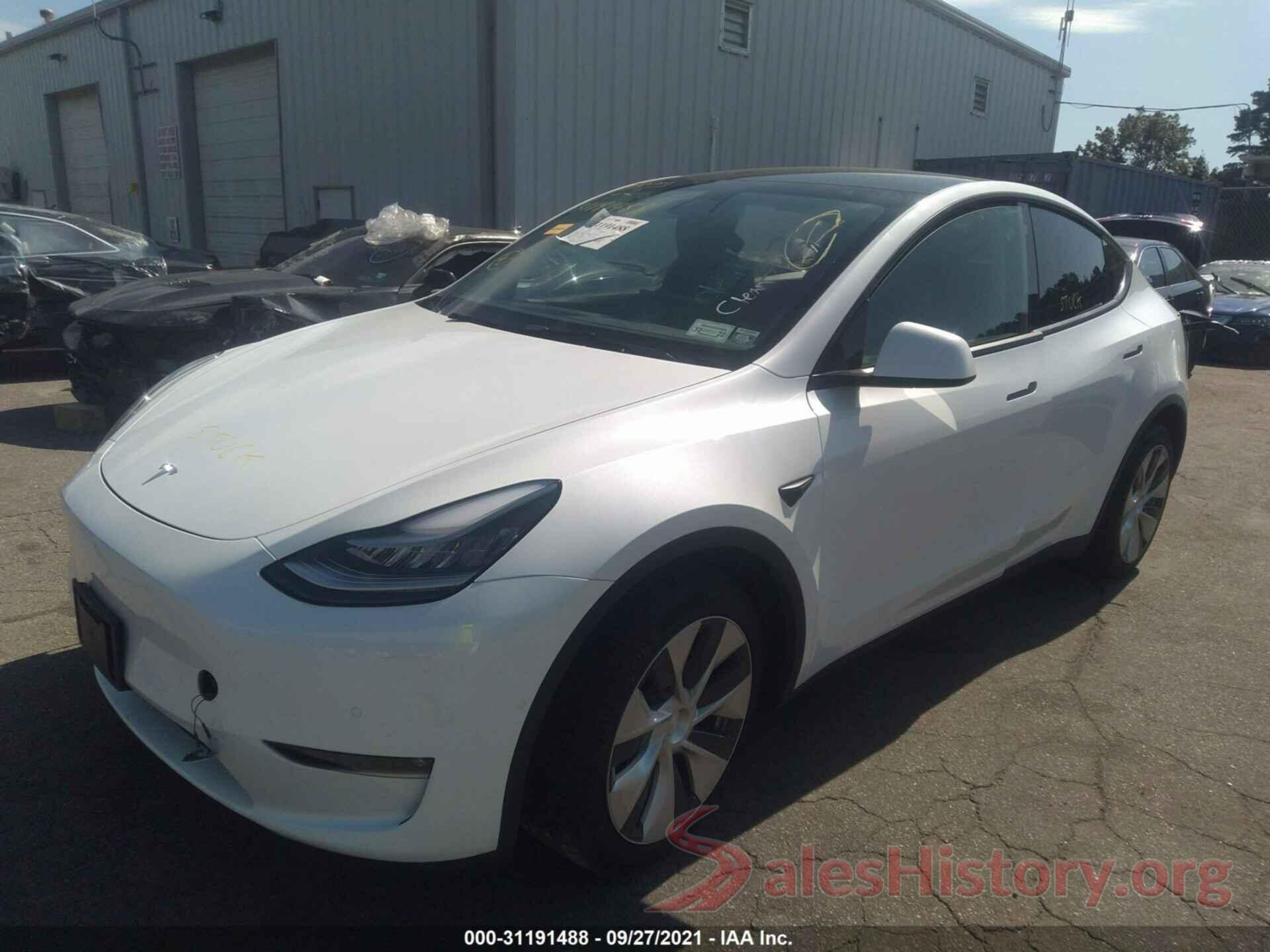 5YJYGDEE9MF106769 2021 TESLA MODEL Y