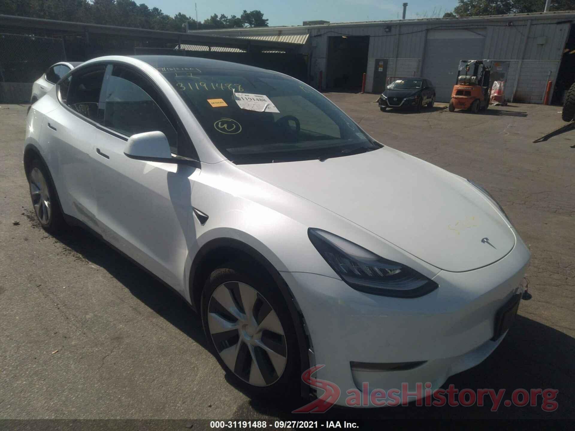 5YJYGDEE9MF106769 2021 TESLA MODEL Y