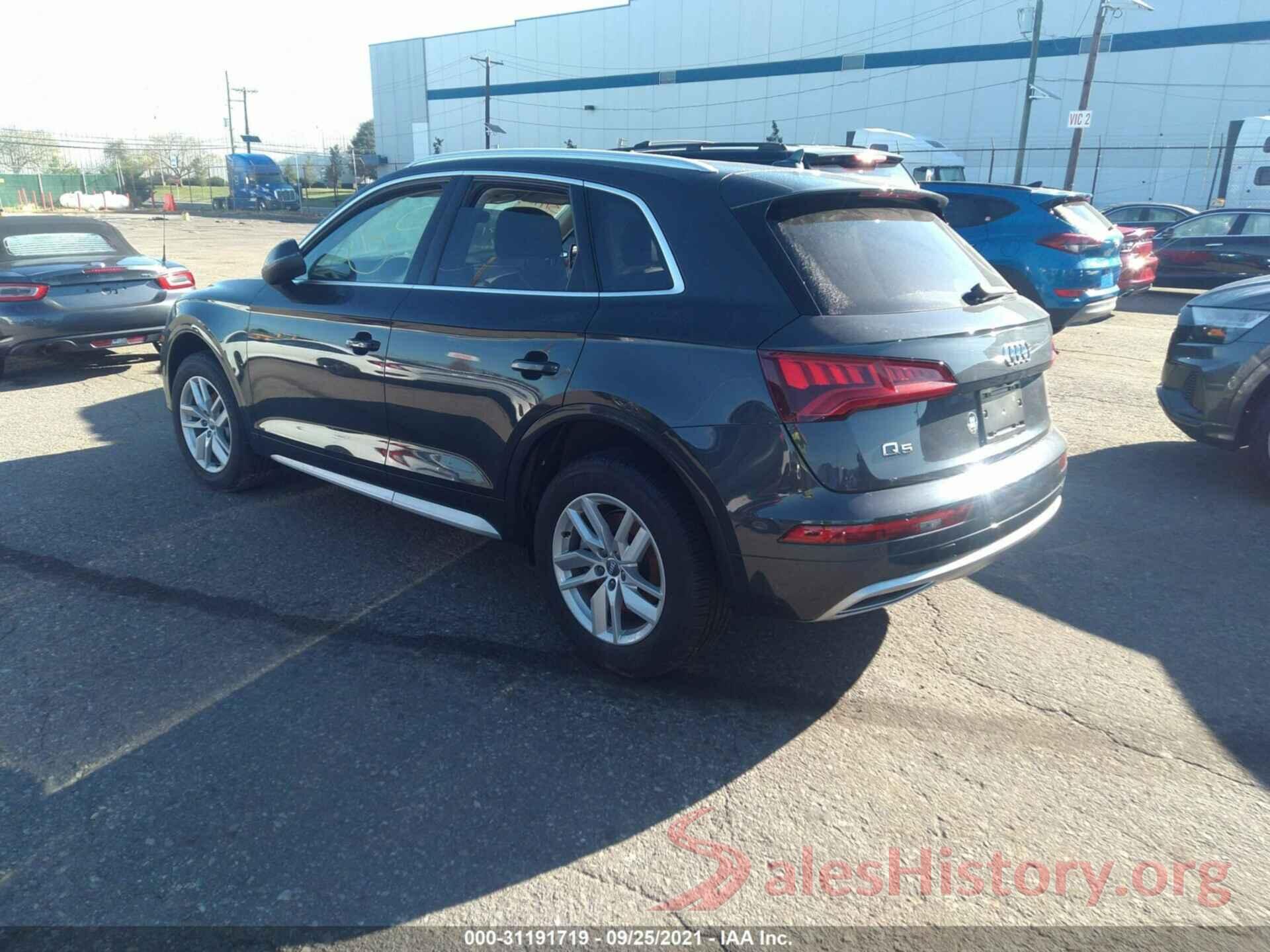 WA1ANAFY9L2100951 2020 AUDI Q5