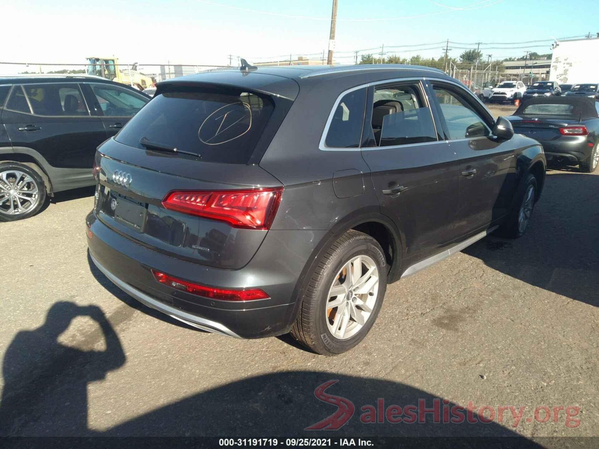 WA1ANAFY9L2100951 2020 AUDI Q5