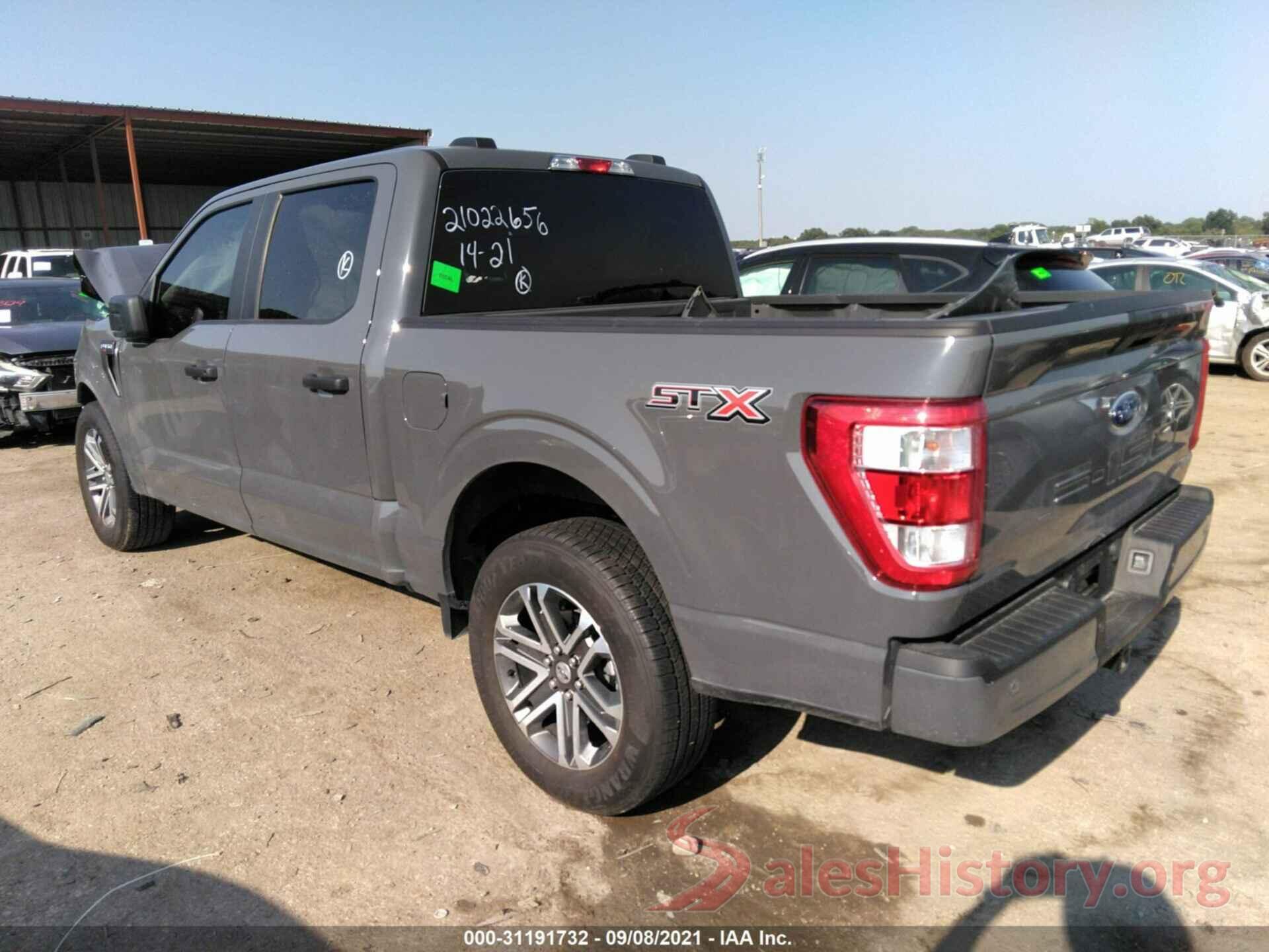 1FTEW1C52MFB93305 2021 FORD F-150