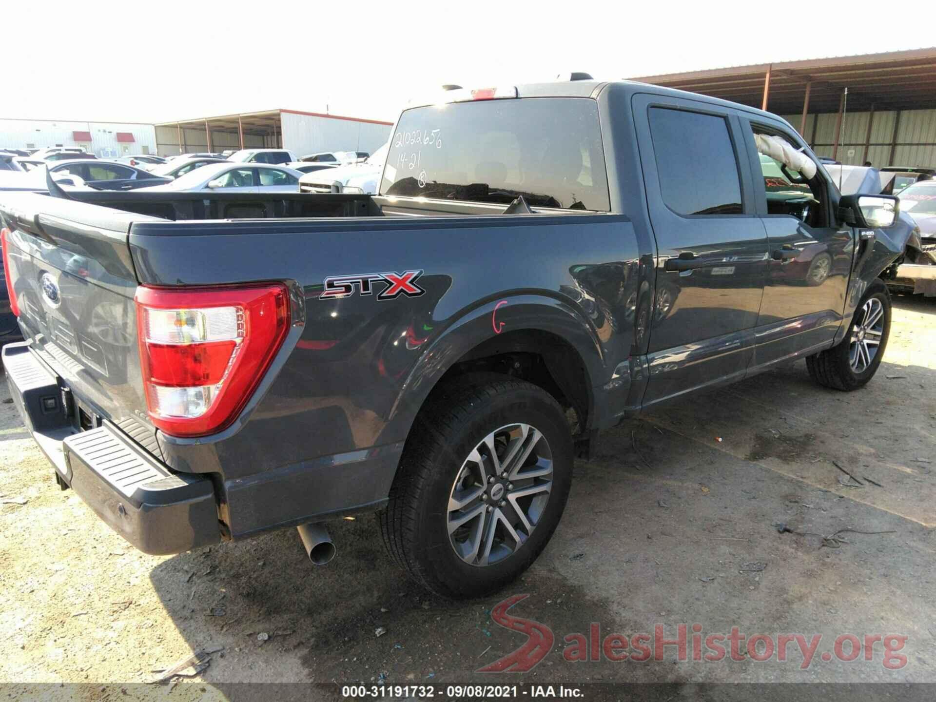 1FTEW1C52MFB93305 2021 FORD F-150