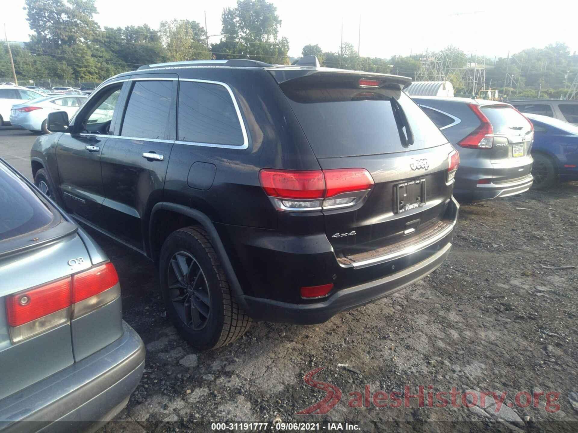 1C4RJFBG9JC375631 2018 JEEP GRAND CHEROKEE