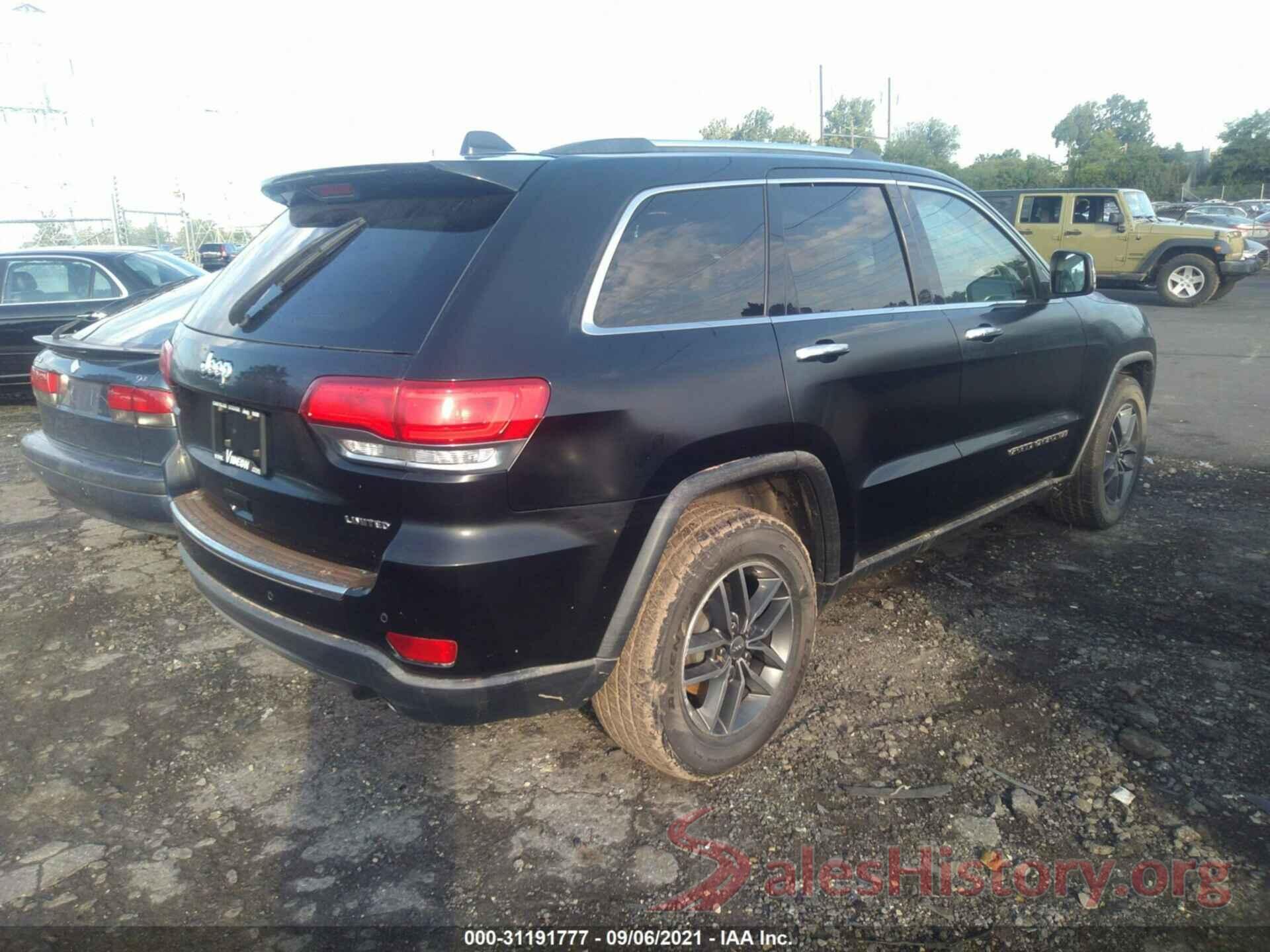 1C4RJFBG9JC375631 2018 JEEP GRAND CHEROKEE