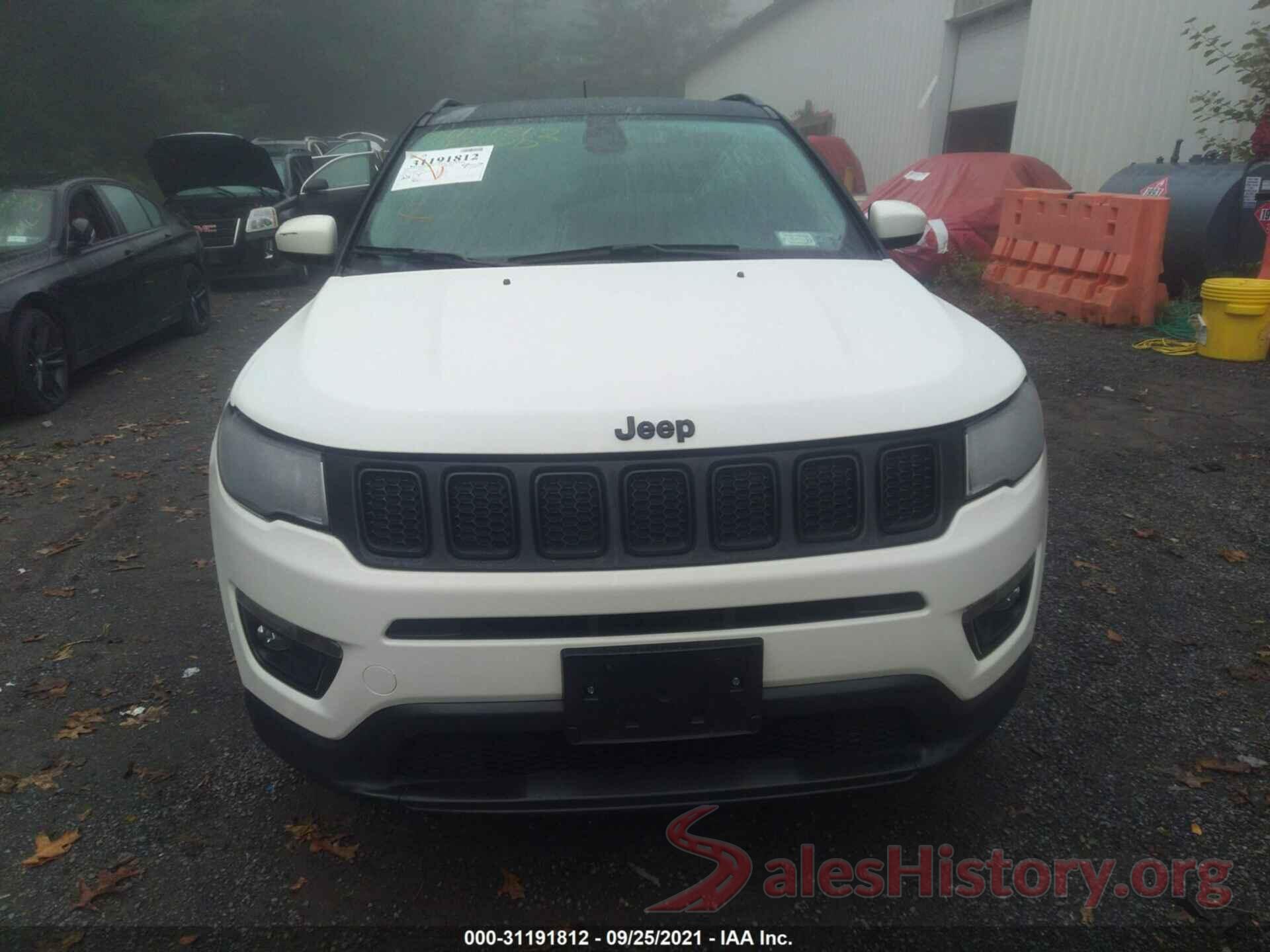 3C4NJDBB9LT218017 2020 JEEP COMPASS