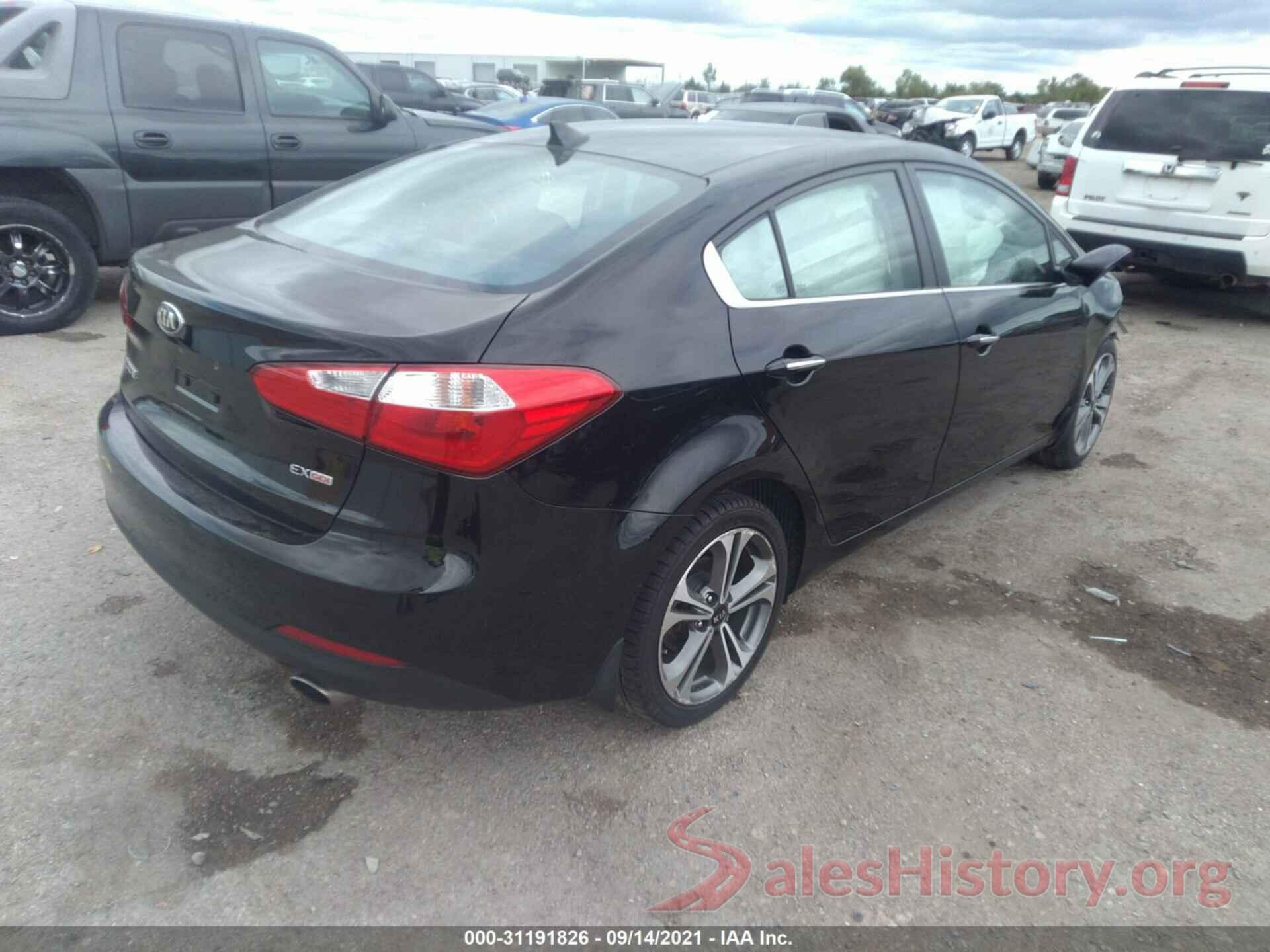 KNAFX4A83G5550255 2016 KIA FORTE