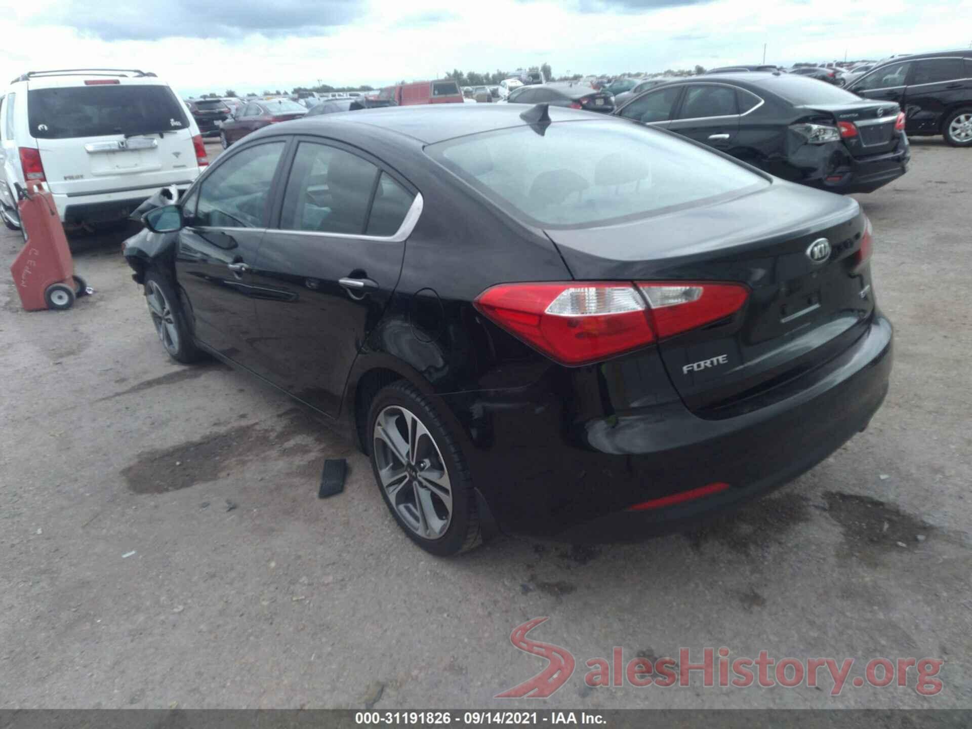 KNAFX4A83G5550255 2016 KIA FORTE