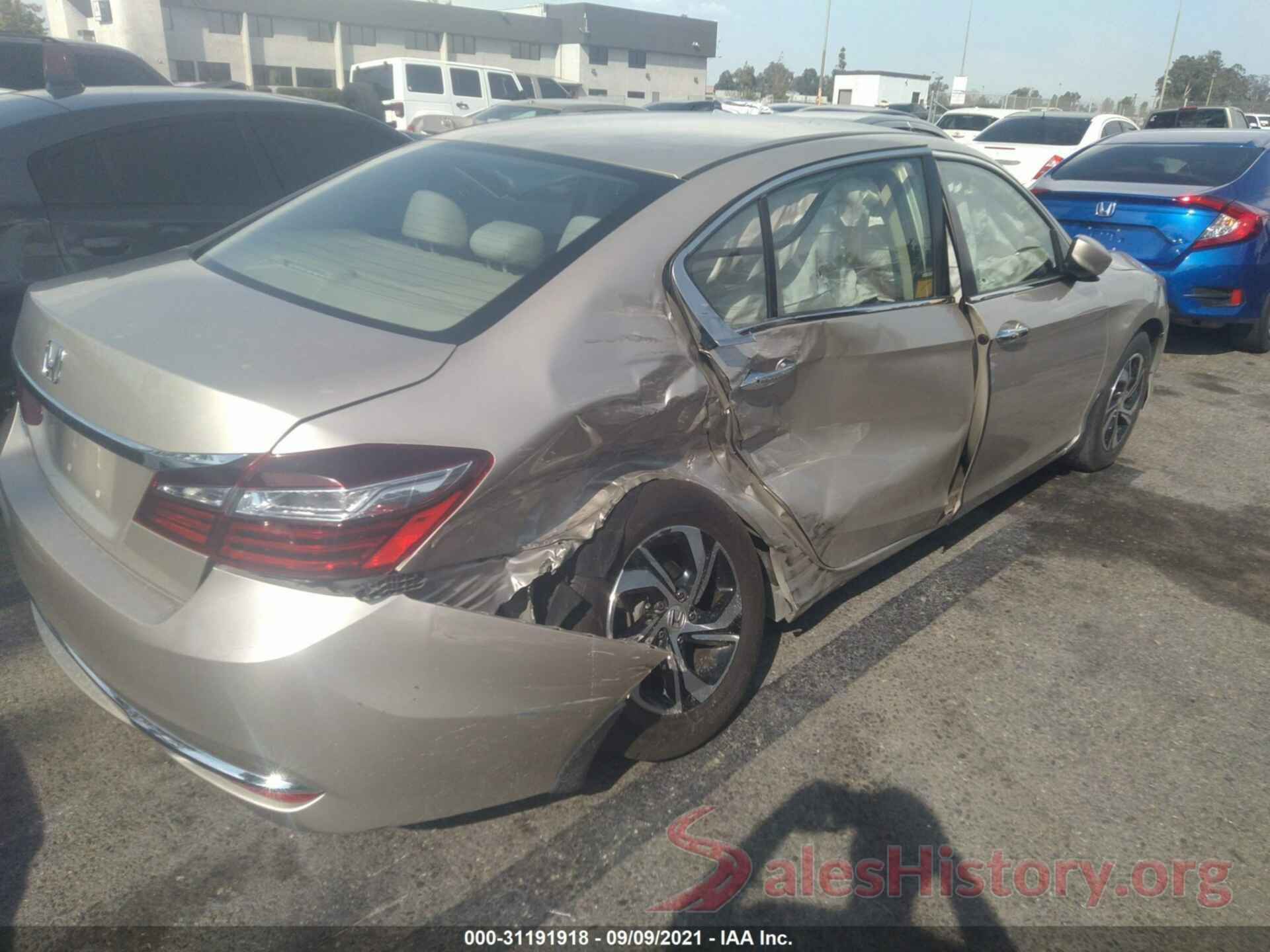 1HGCR2F37GA207572 2016 HONDA ACCORD SEDAN