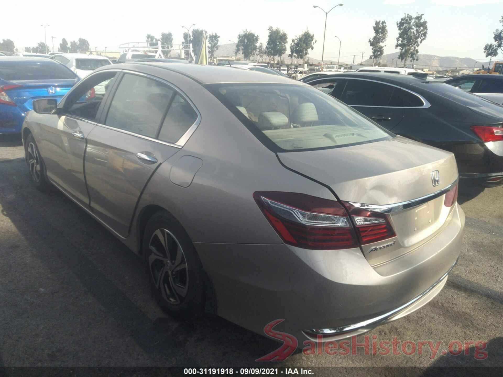 1HGCR2F37GA207572 2016 HONDA ACCORD SEDAN