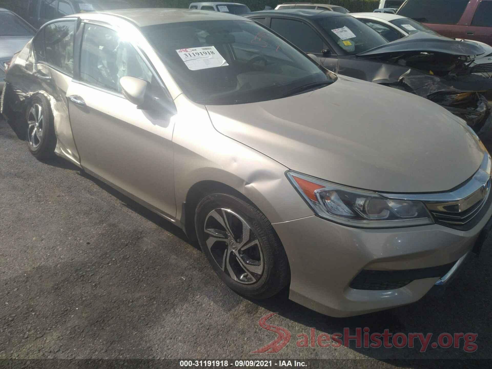 1HGCR2F37GA207572 2016 HONDA ACCORD SEDAN