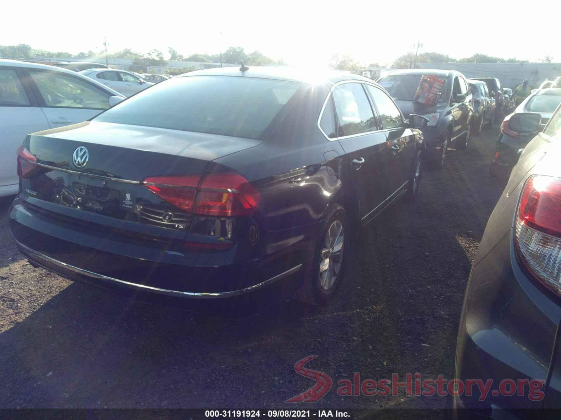 1VWAT7A38GC031807 2016 VOLKSWAGEN PASSAT