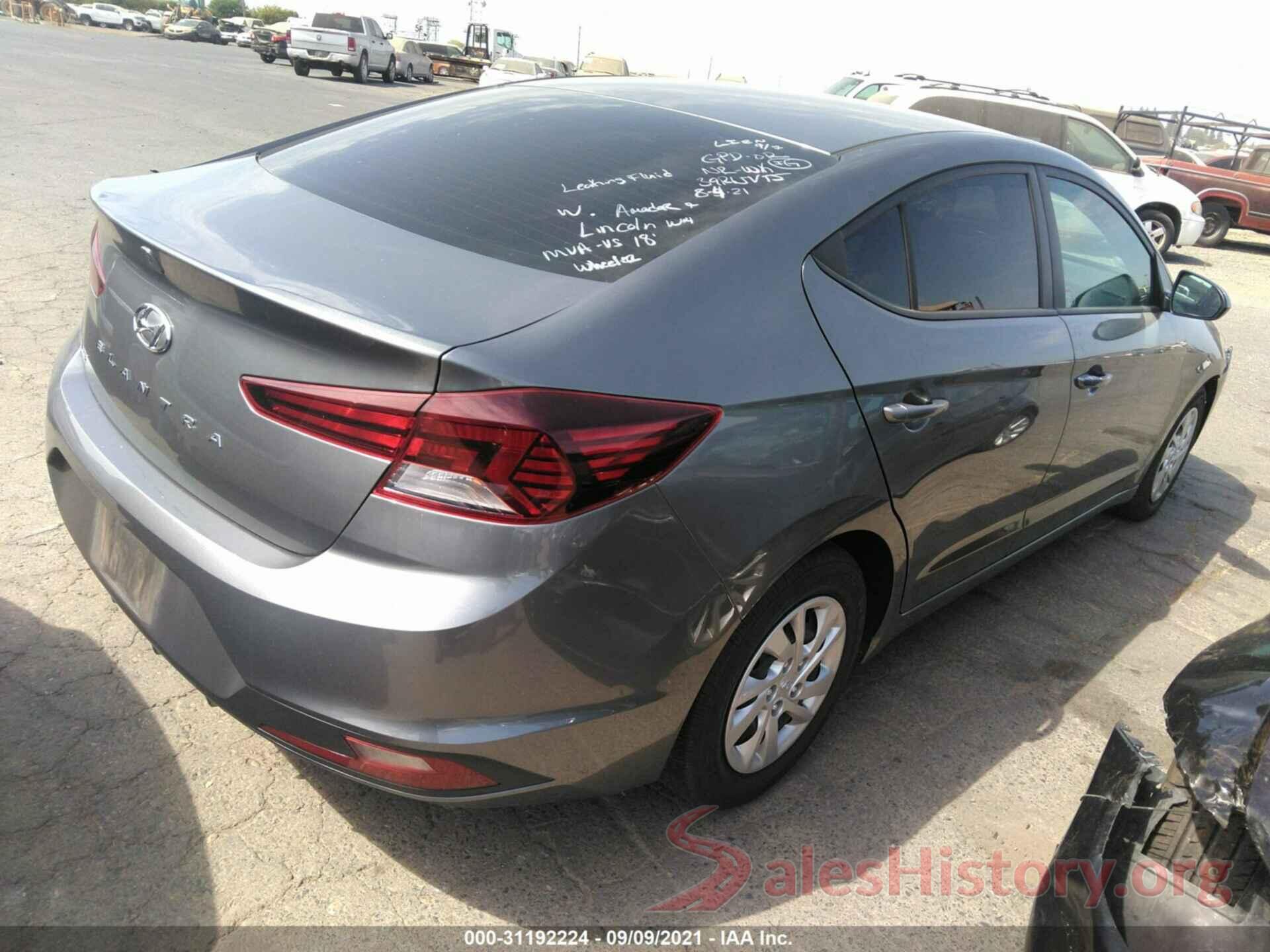 5NPD74LF3KH488550 2019 HYUNDAI ELANTRA