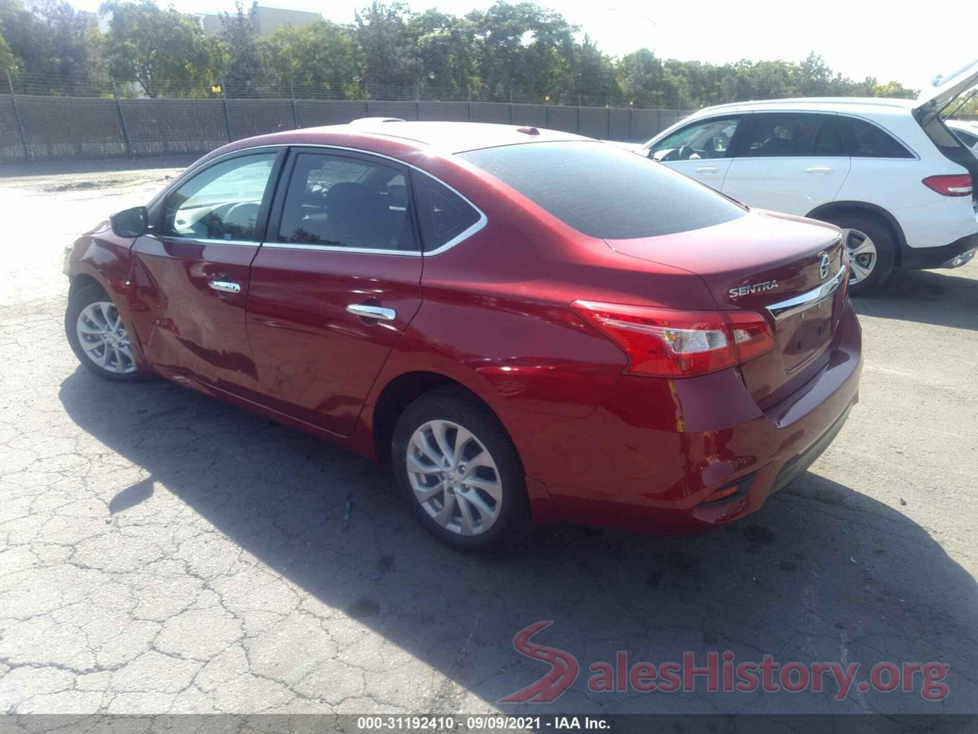 3N1AB7AP8KY249614 2019 NISSAN SENTRA