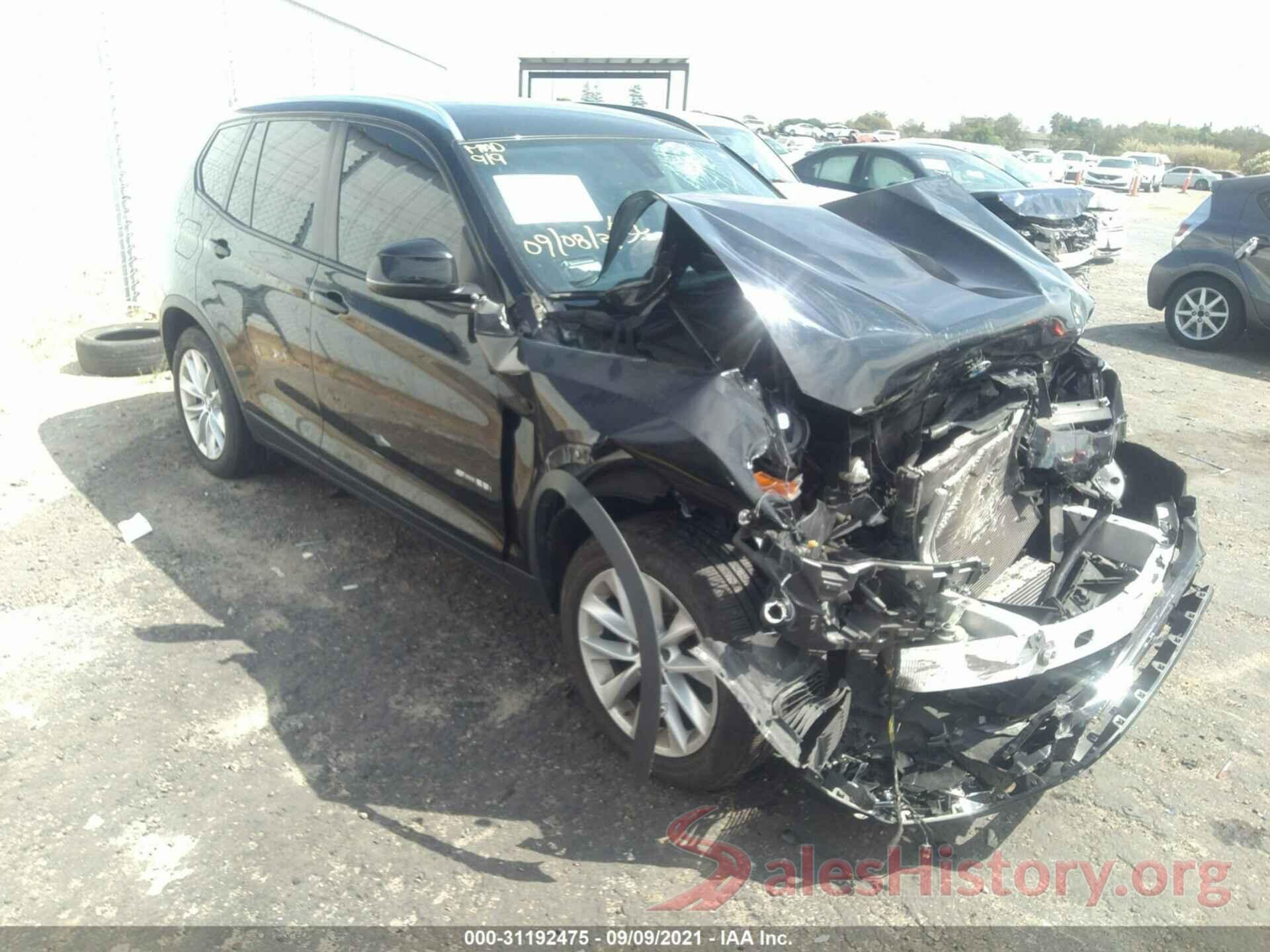 5UXWZ7C37H0V86804 2017 BMW X3