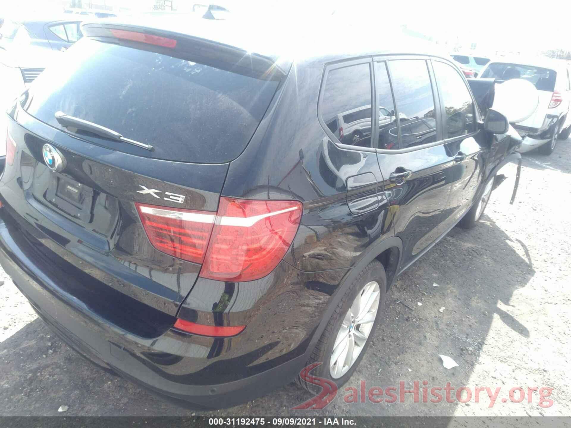 5UXWZ7C37H0V86804 2017 BMW X3