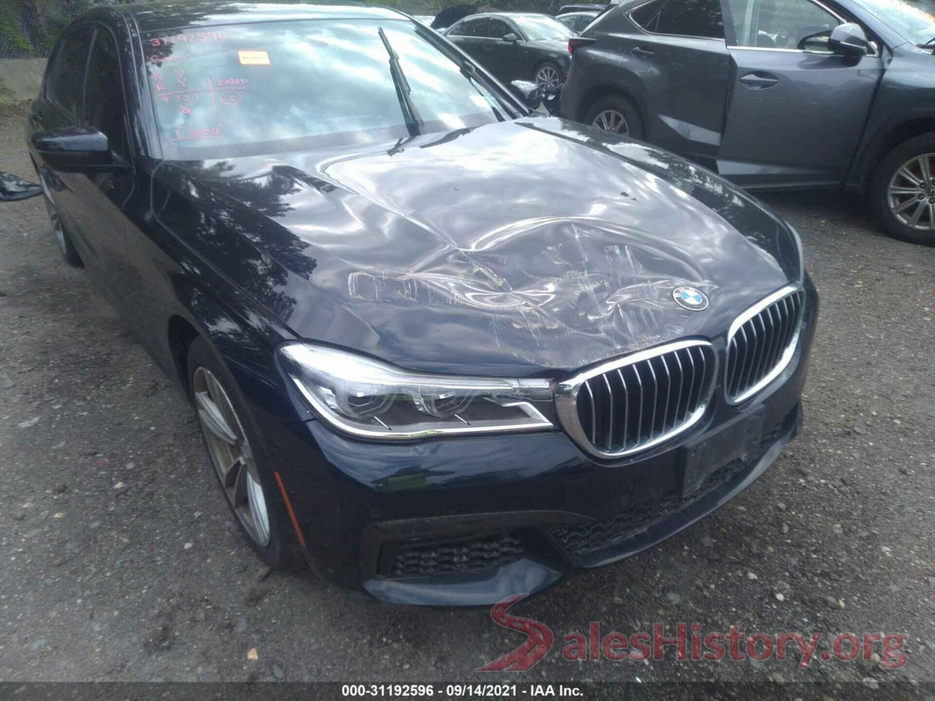 WBA7F2C50KB239603 2019 BMW 7 SERIES