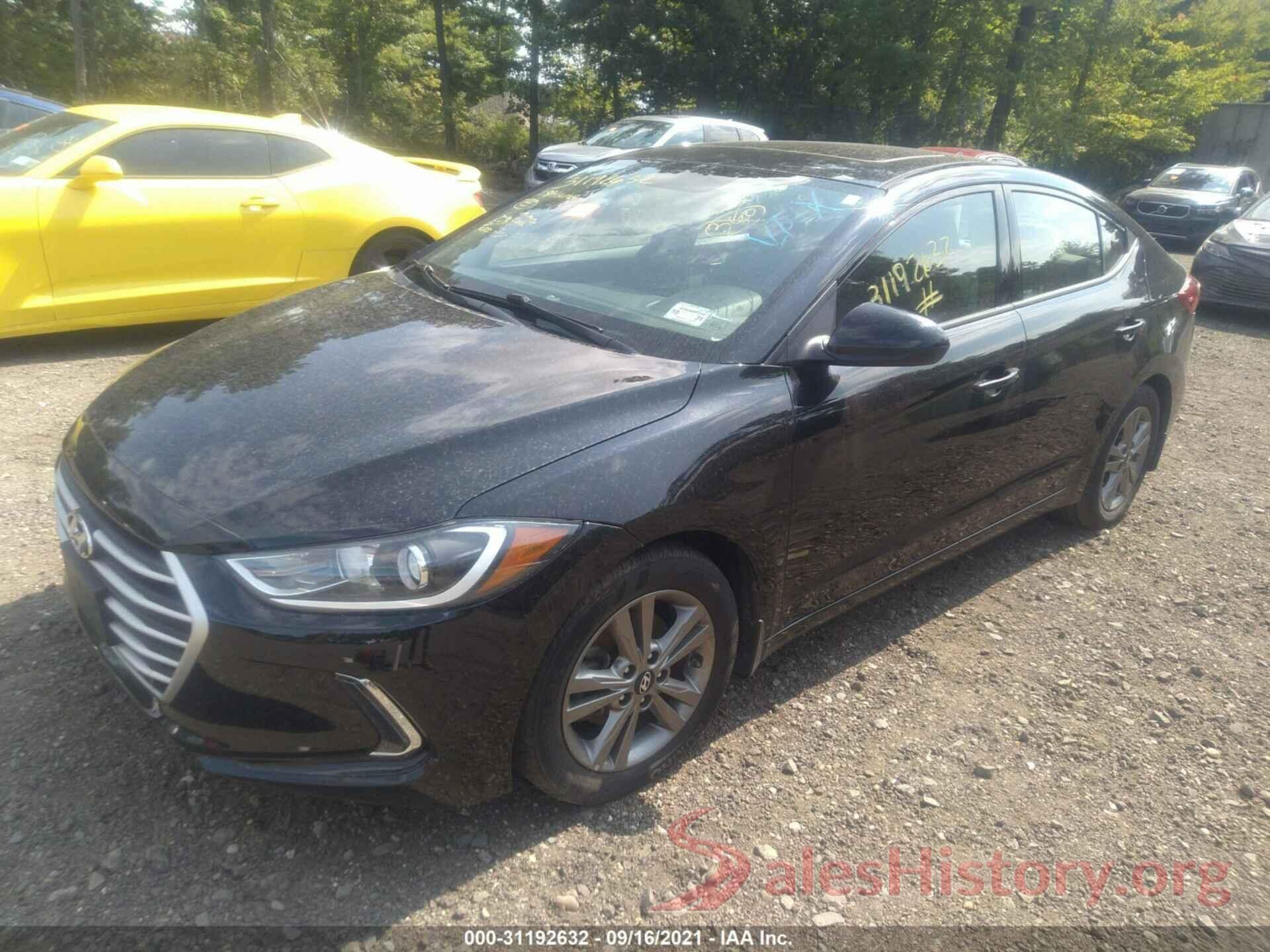 5NPD84LF5JH368678 2018 HYUNDAI ELANTRA