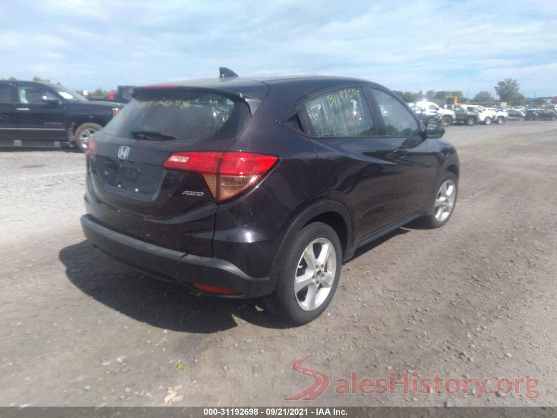 3CZRU6H31HG706487 2017 HONDA HR-V