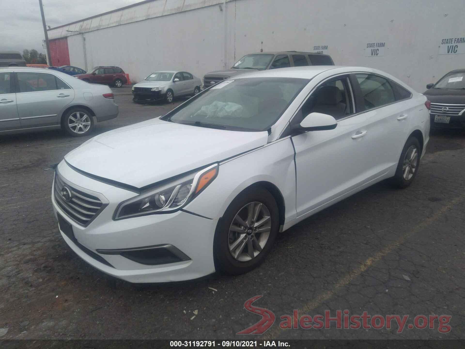 5NPE24AF3GH339830 2016 HYUNDAI SONATA