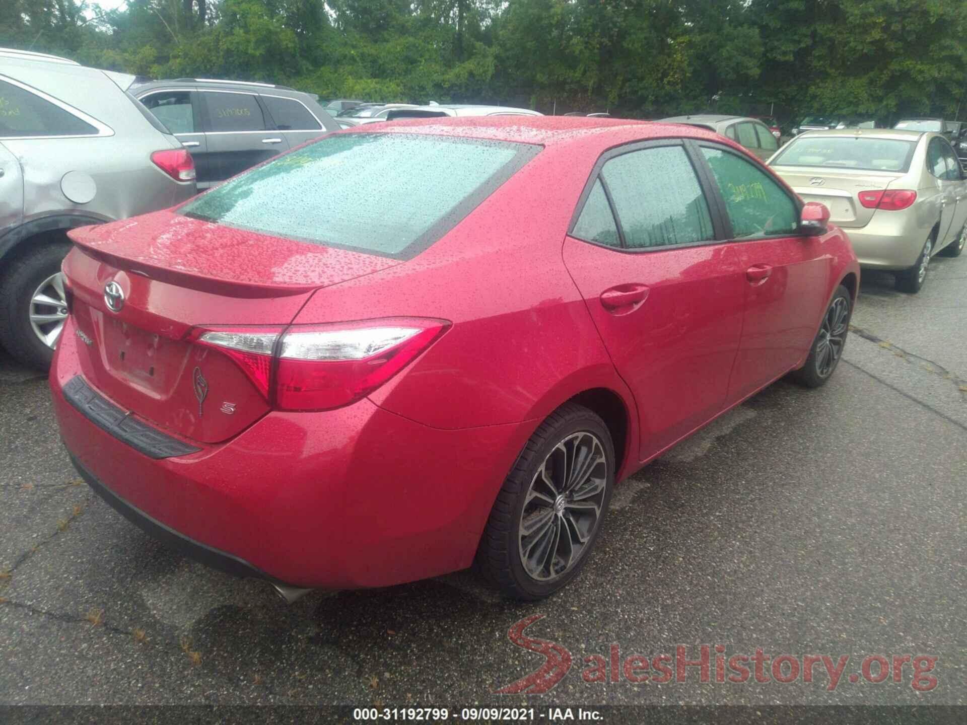 2T1BURHE8GC499387 2016 TOYOTA COROLLA