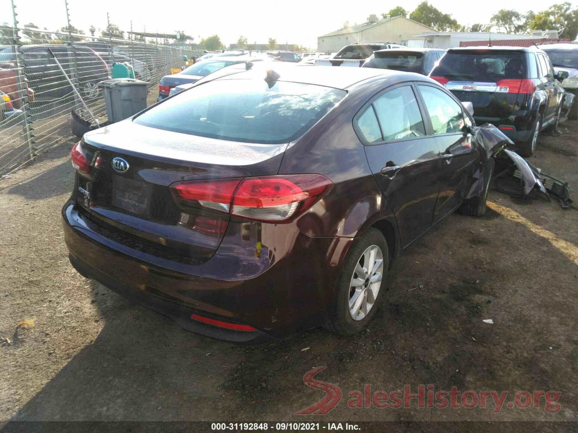 3KPFL4A74HE065036 2017 KIA FORTE