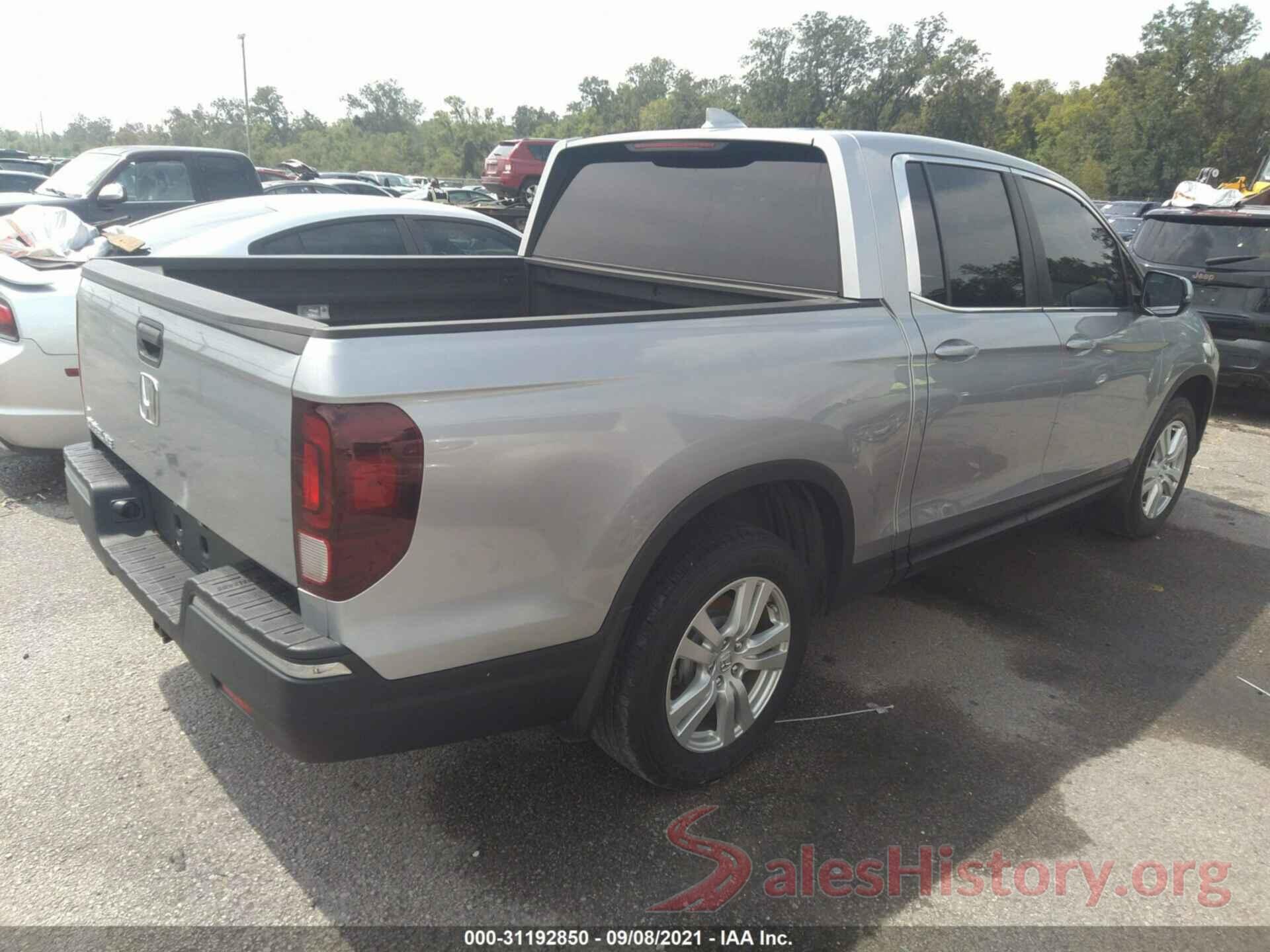 5FPYK2F2XKB006191 2019 HONDA RIDGELINE