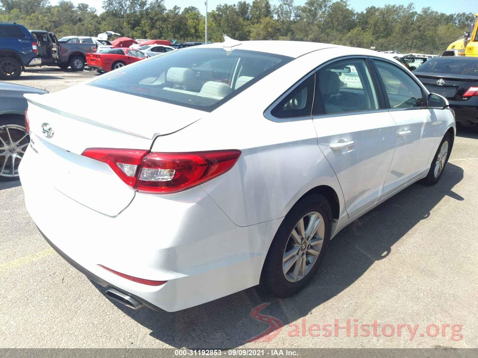 5NPE24AF6HH580458 2017 HYUNDAI SONATA