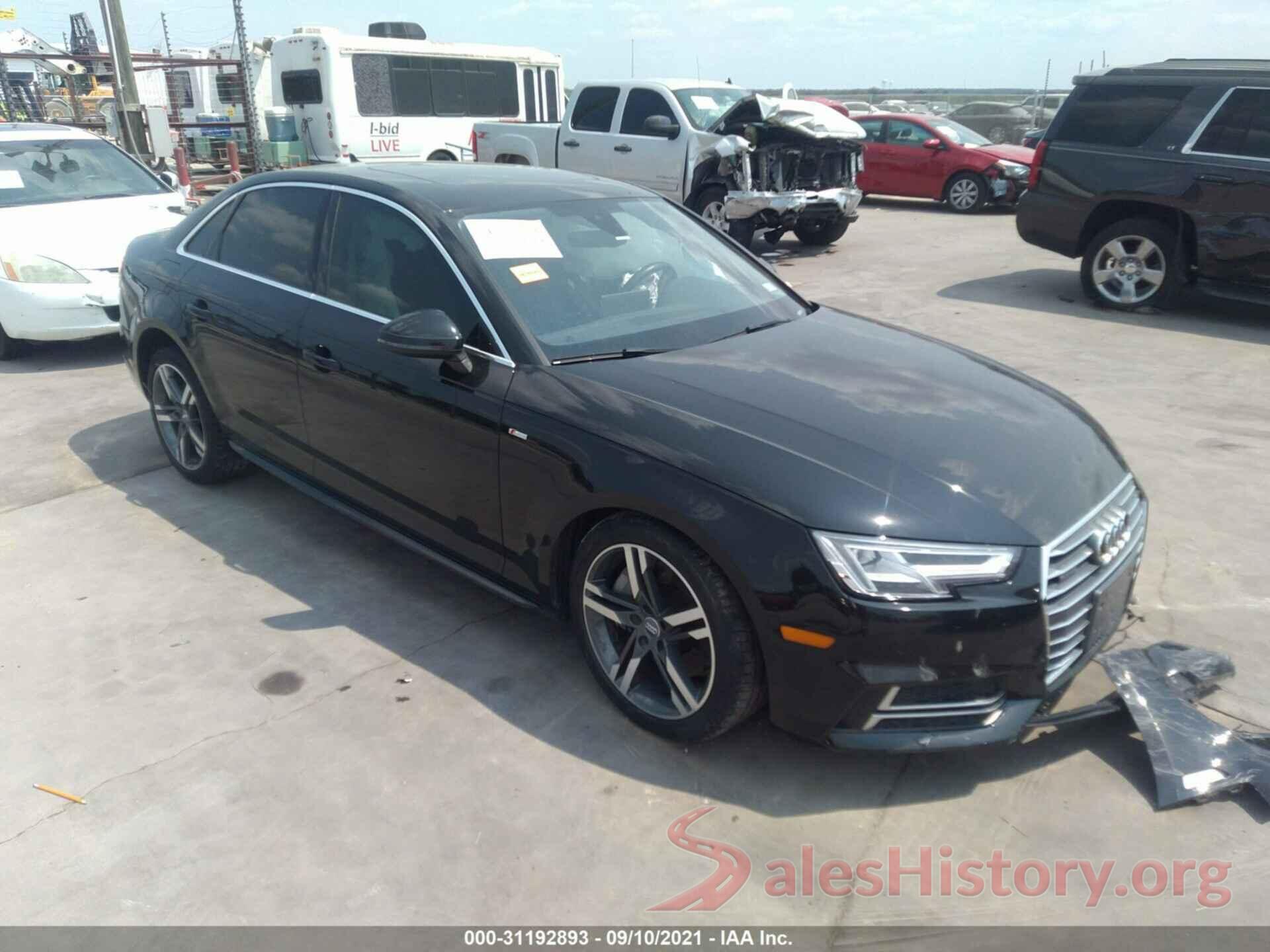 WAUENAF47HN019664 2017 AUDI A4