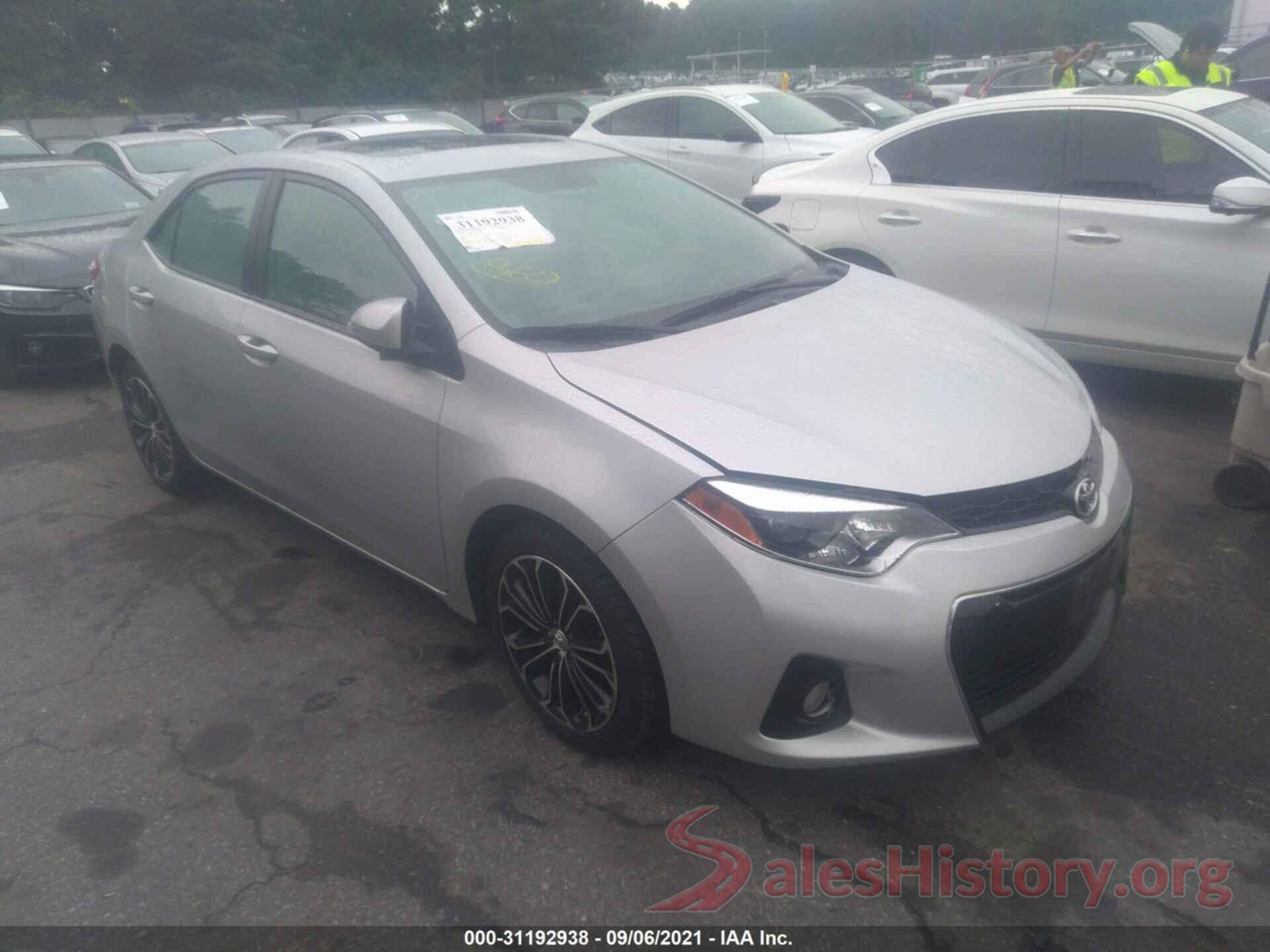 2T1BURHE2GC656346 2016 TOYOTA COROLLA