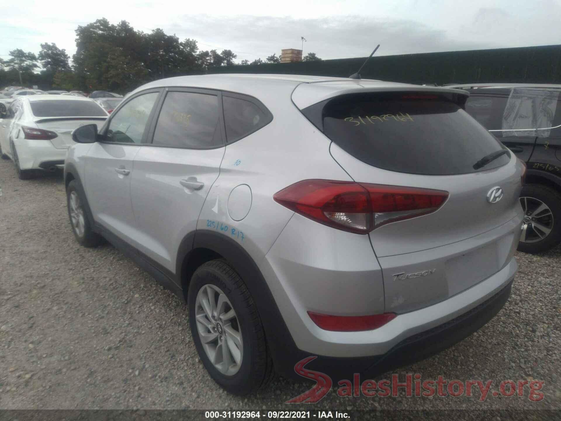 KM8J2CA47JU700766 2018 HYUNDAI TUCSON