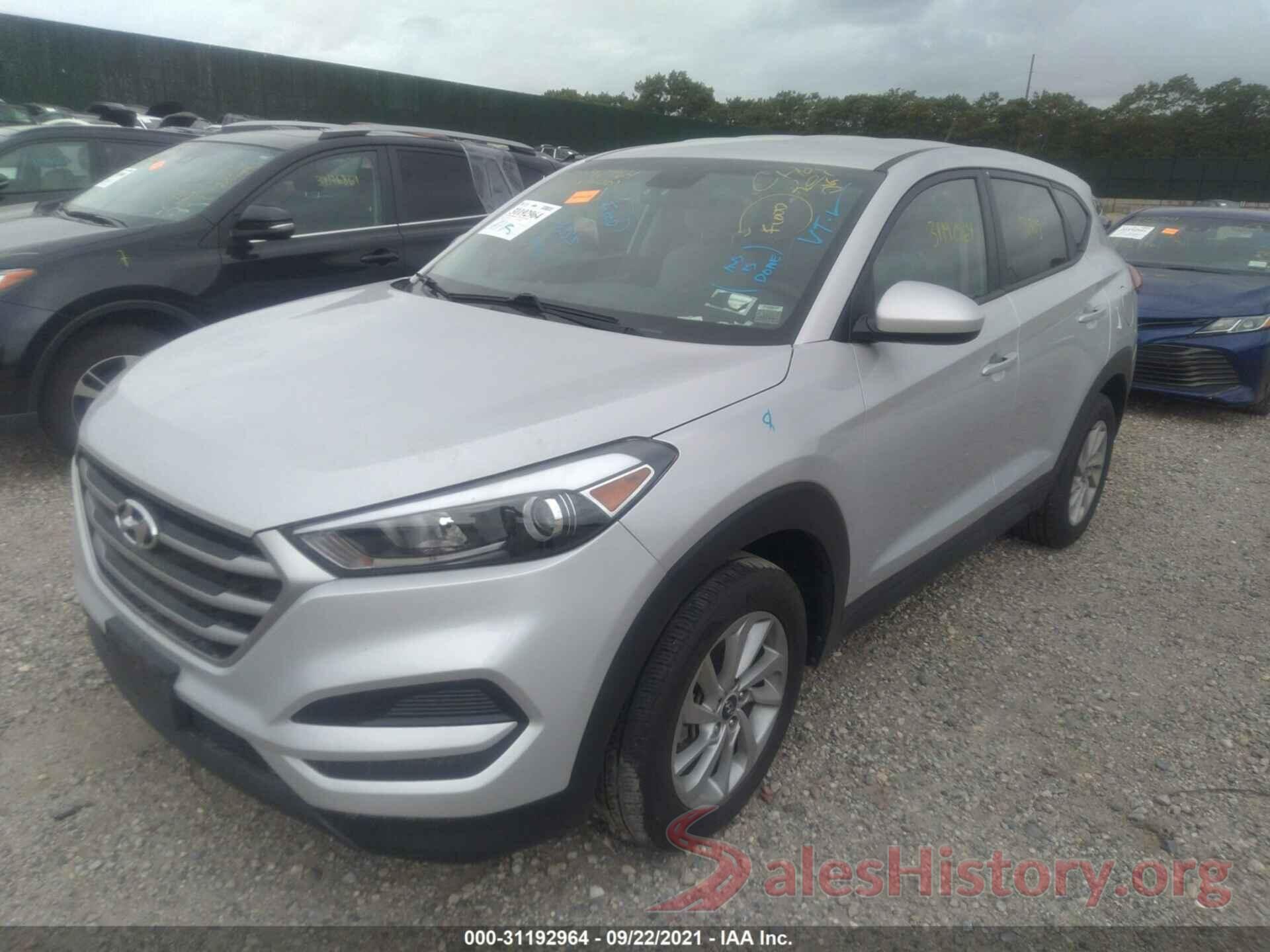 KM8J2CA47JU700766 2018 HYUNDAI TUCSON