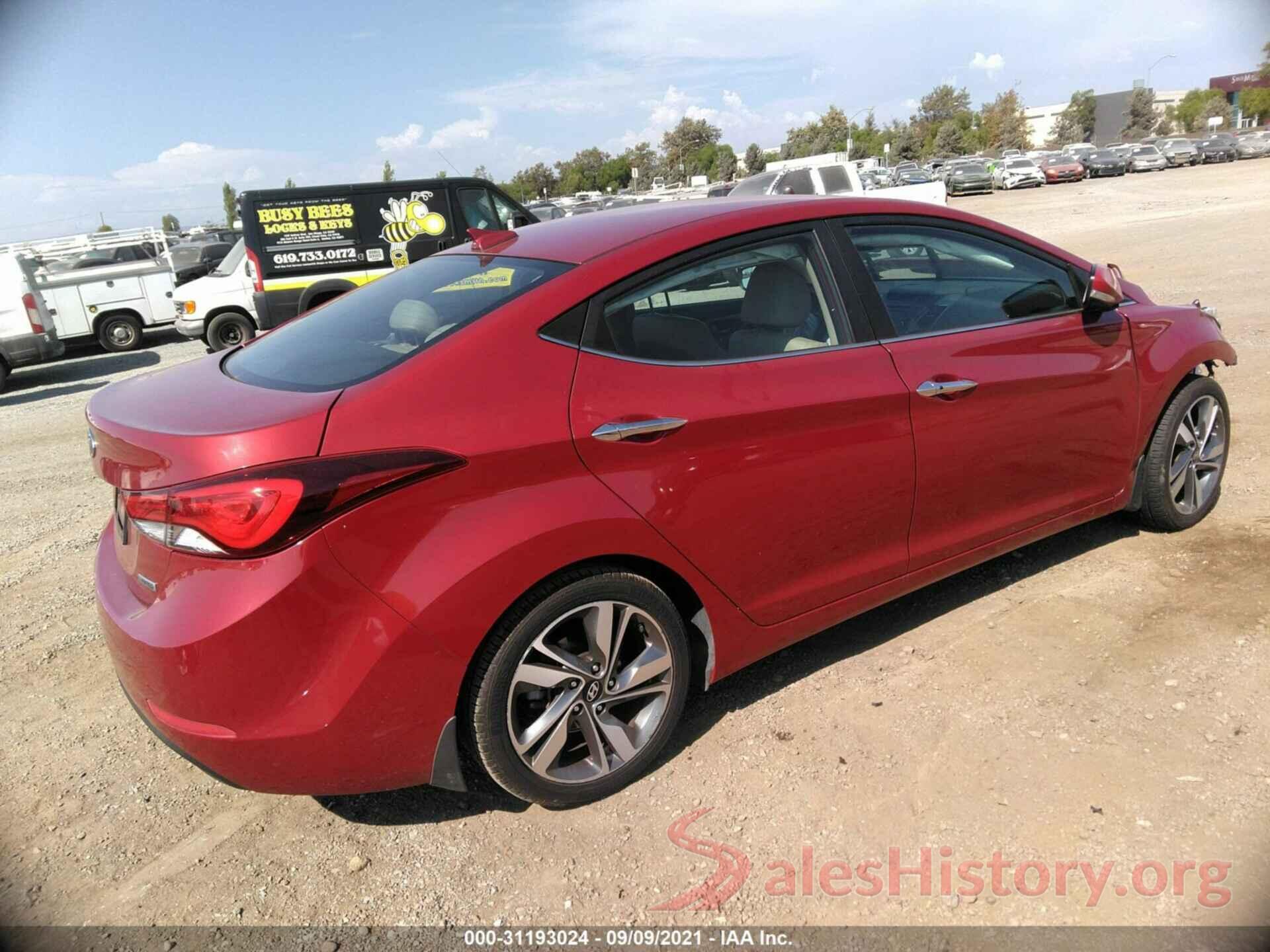 KMHDH4AE3GU606810 2016 HYUNDAI ELANTRA