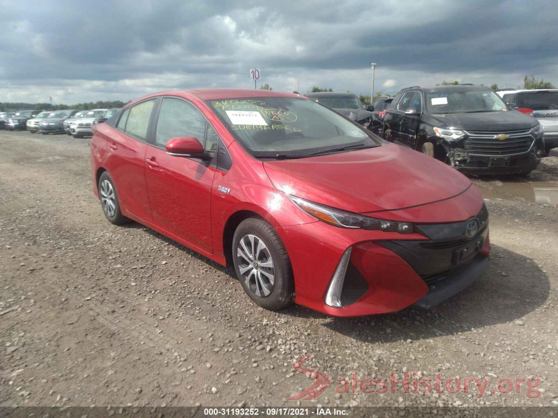 JTDKAMFPXM3185082 2021 TOYOTA PRIUS PRIME