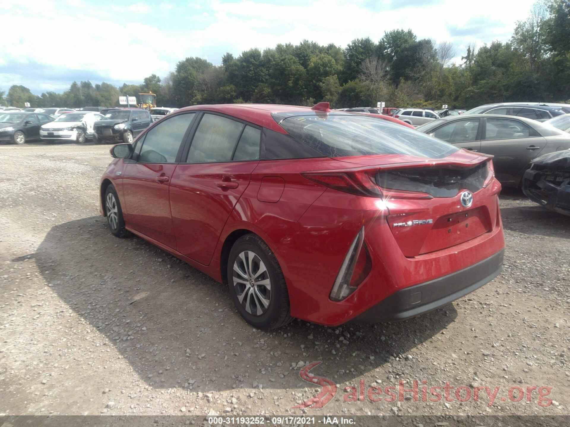 JTDKAMFPXM3185082 2021 TOYOTA PRIUS PRIME