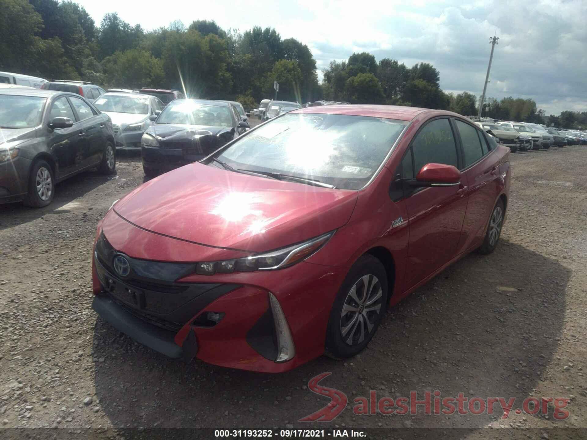 JTDKAMFPXM3185082 2021 TOYOTA PRIUS PRIME