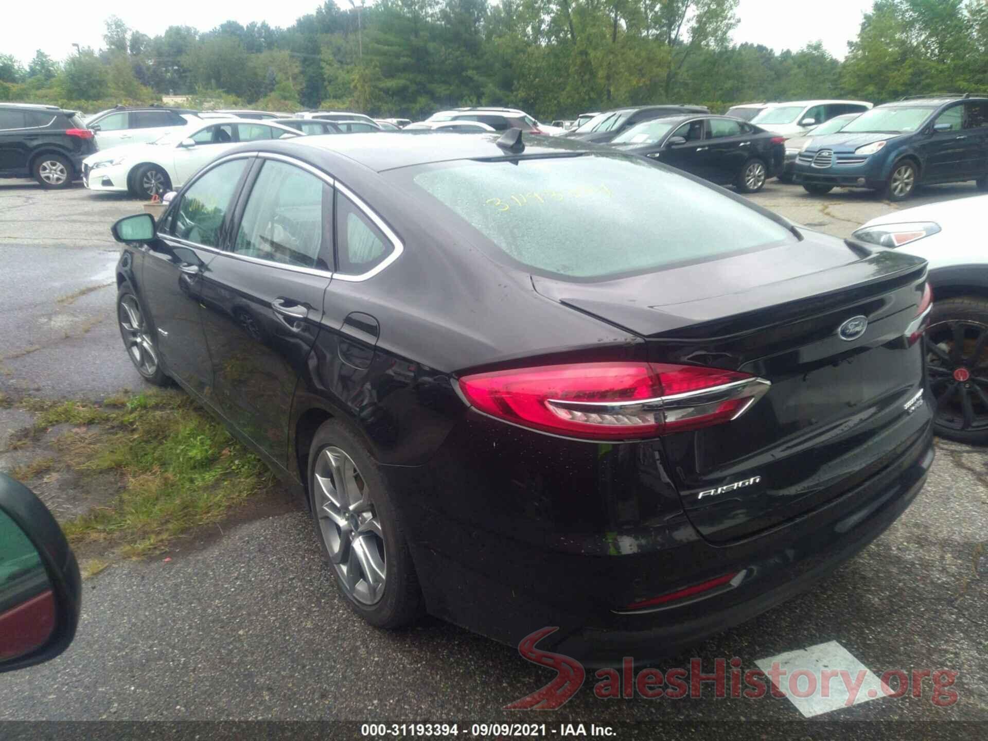 3FA6P0RU4KR158152 2019 FORD FUSION HYBRID