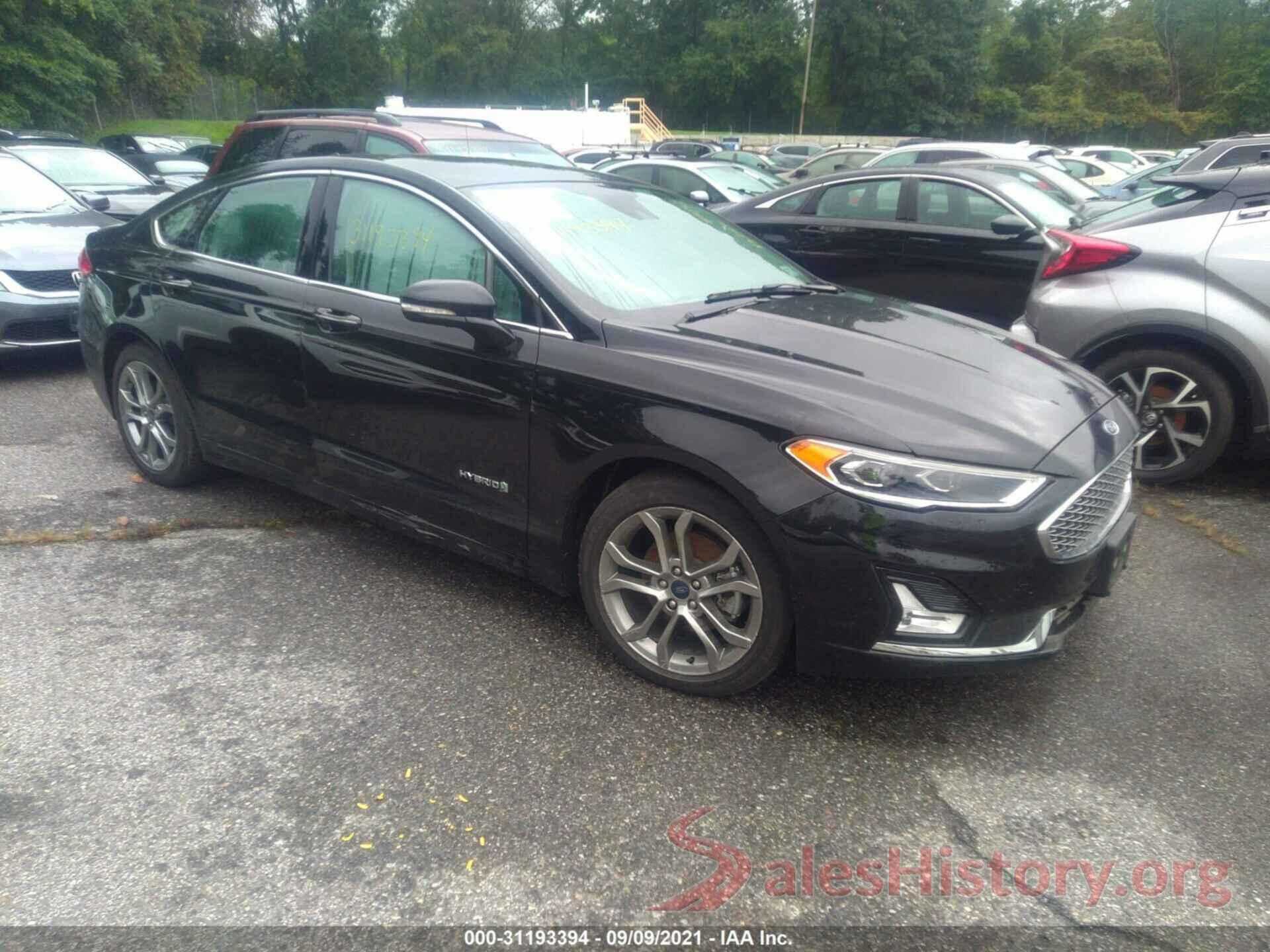 3FA6P0RU4KR158152 2019 FORD FUSION HYBRID